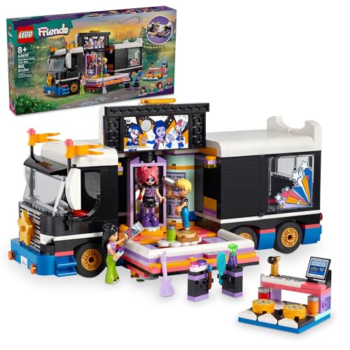 LEGO Friends Pop Star Music Tour Bus 42619