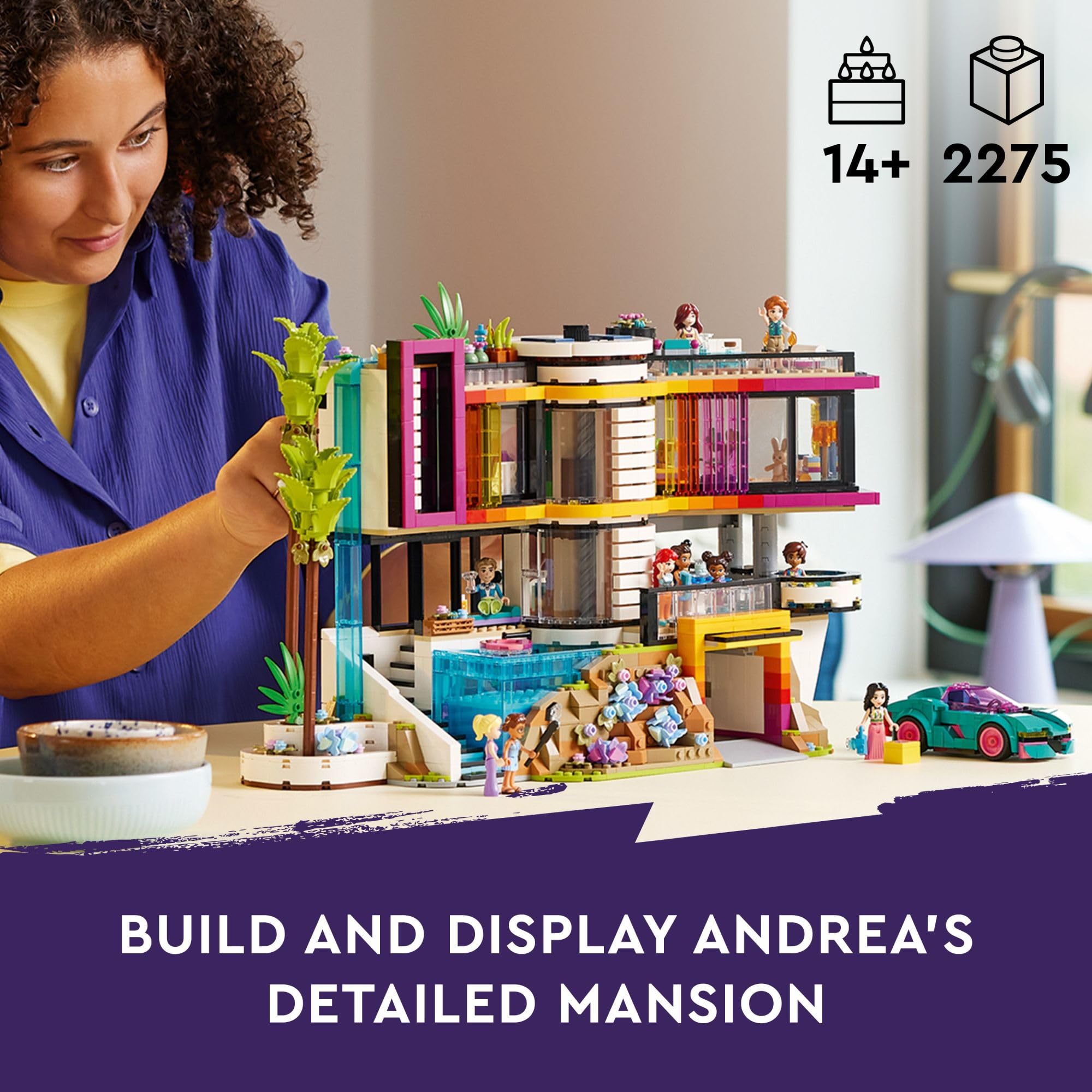 LEGO Friends Andrea's Modern Mansion Doll House 42639