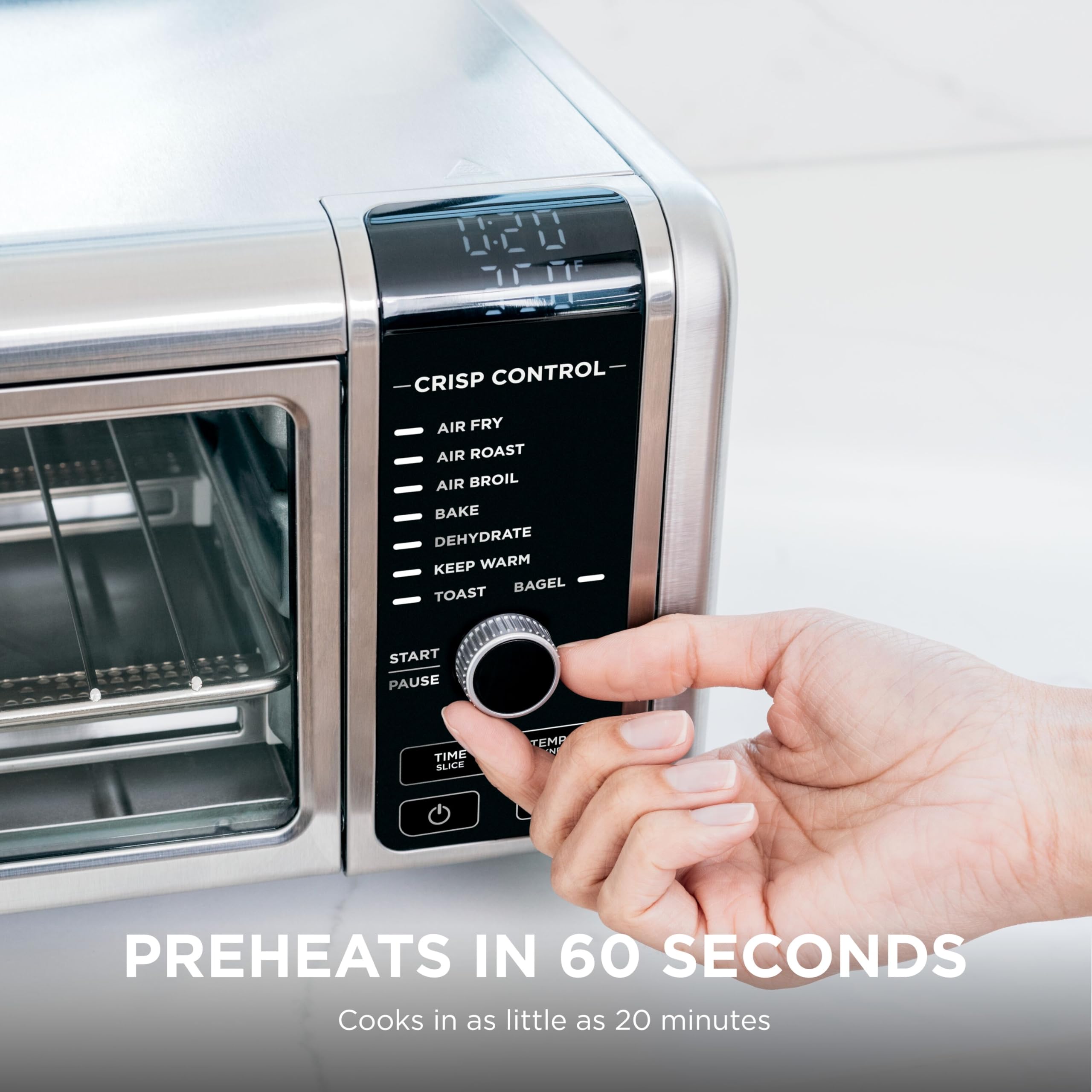 Ninja SP101 Digital Air Fry Countertop Oven with 8-in-1 Functionality