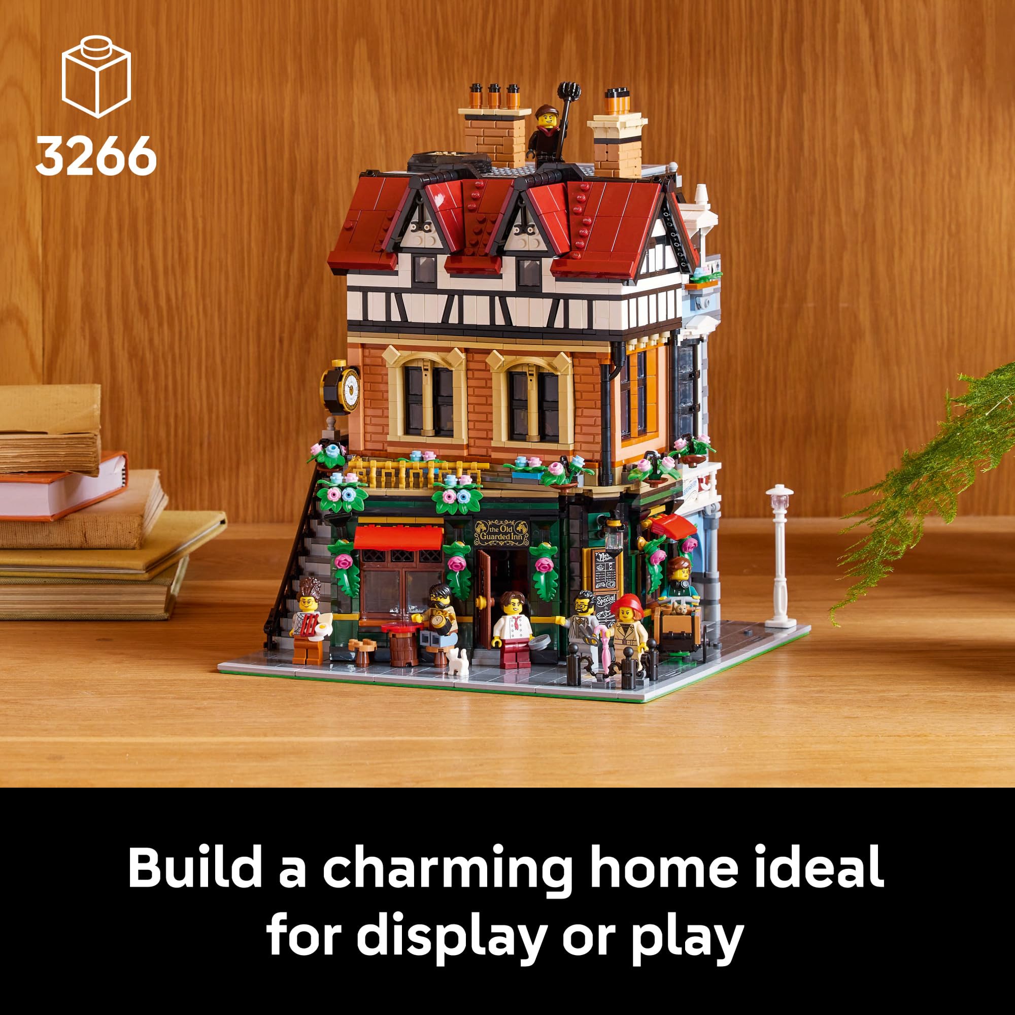 LEGO Icons Tudor Corner Building Set for Adults 10350