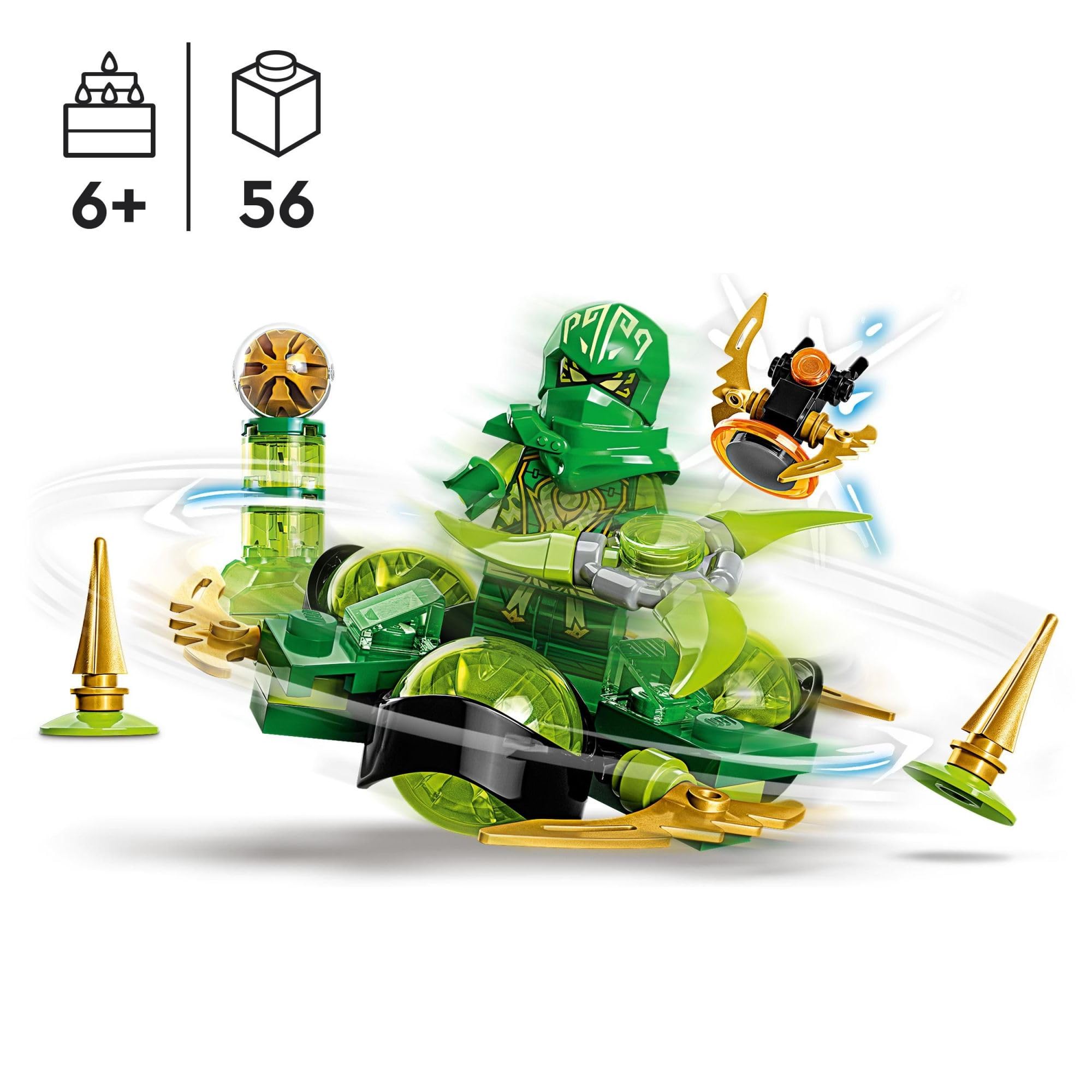 LEGO NINJAGO Lloyd’s Dragon Power Spinjitzu Spin 71779