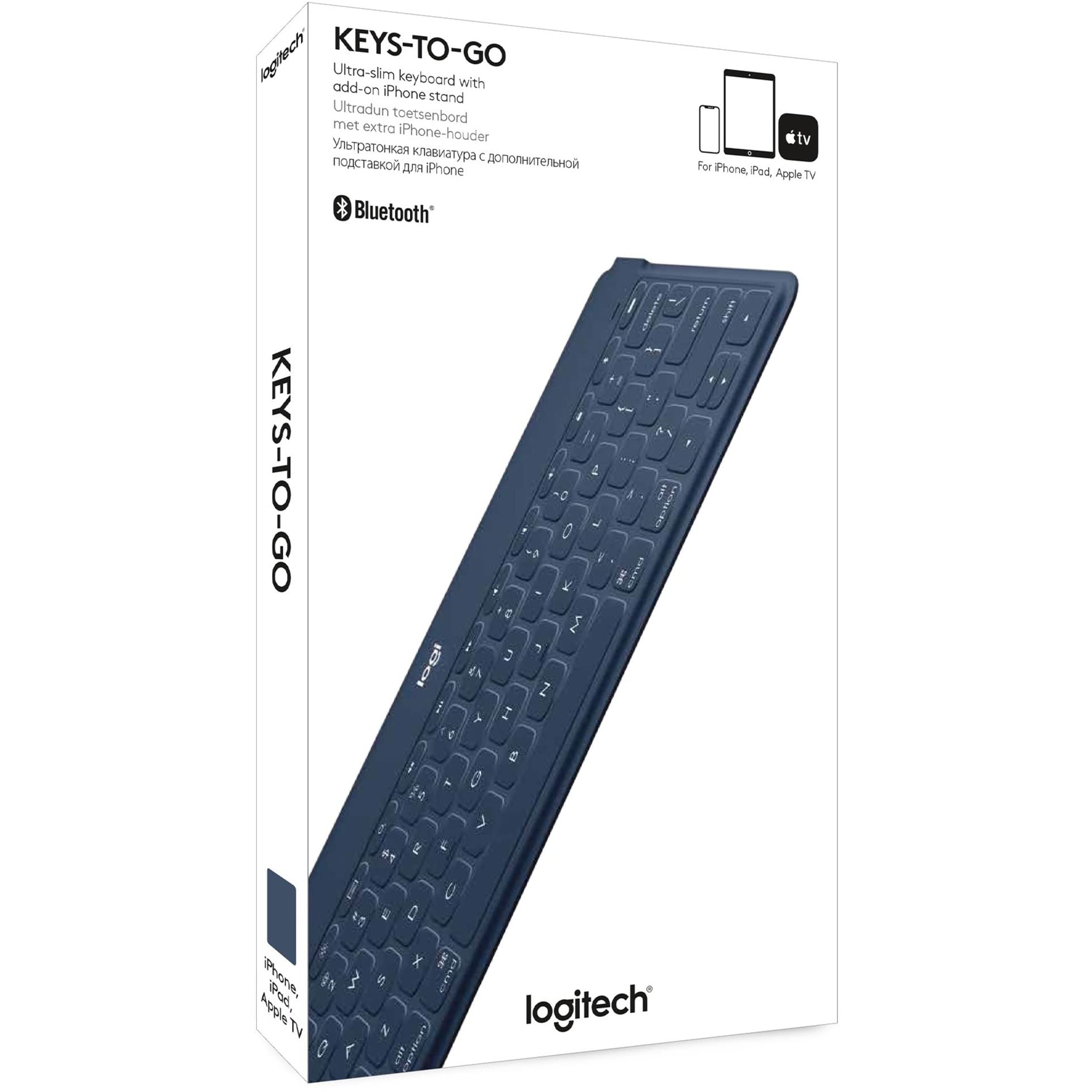 Logitech Keys-to-Go Super-Slim and Super-Light Bluetooth Keyboard