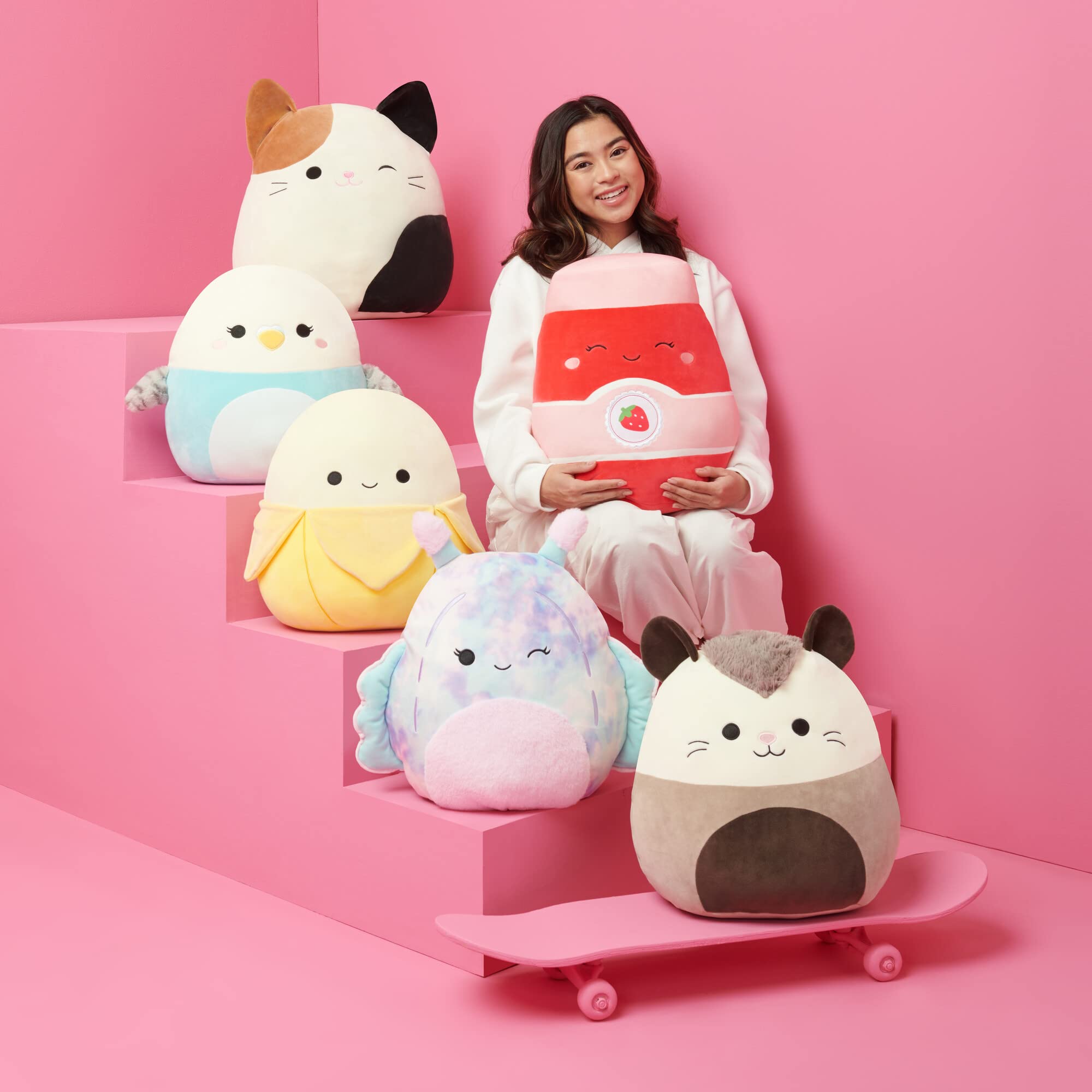 Squishmallows Official Kellytoy Plush 16" Courtney The Lavender Caticorn- Ultrasoft Stuffed Animal Plush Toy