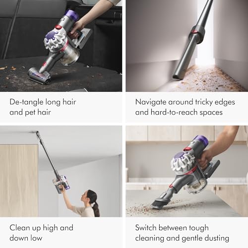 Dyson V8 Cordless Vacuum Cleans Hard Floors and Carpets
