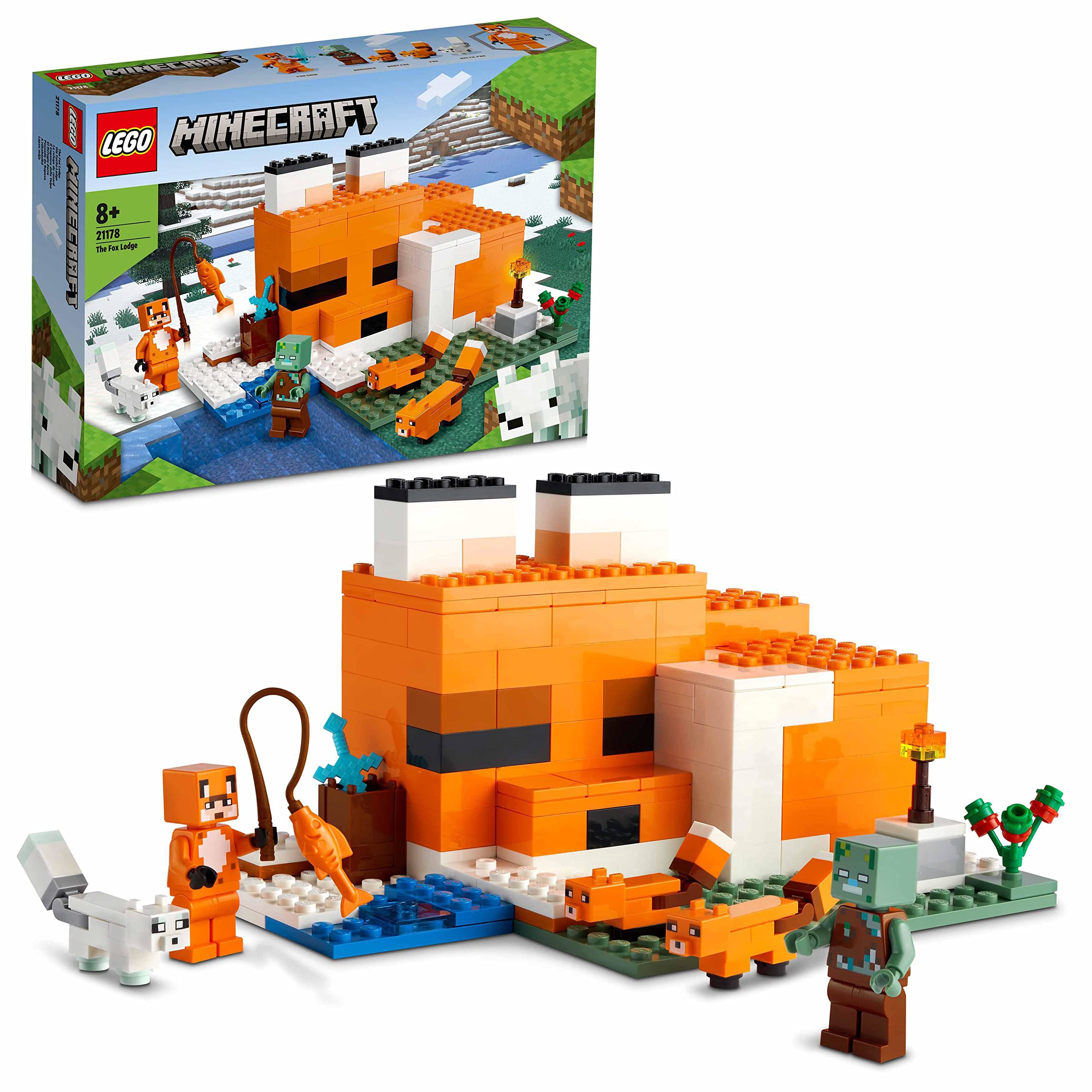 Lego 21178 Minecraft The Fox Lodge House