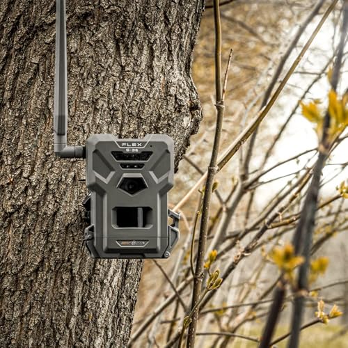 SPYPOINT Flex G-36 Twin Pack Cellular Trail Camera, 36MP Photos and 1080p Videos with Sound, GPS Enabled, Dual-Sim LTE Connectivity
