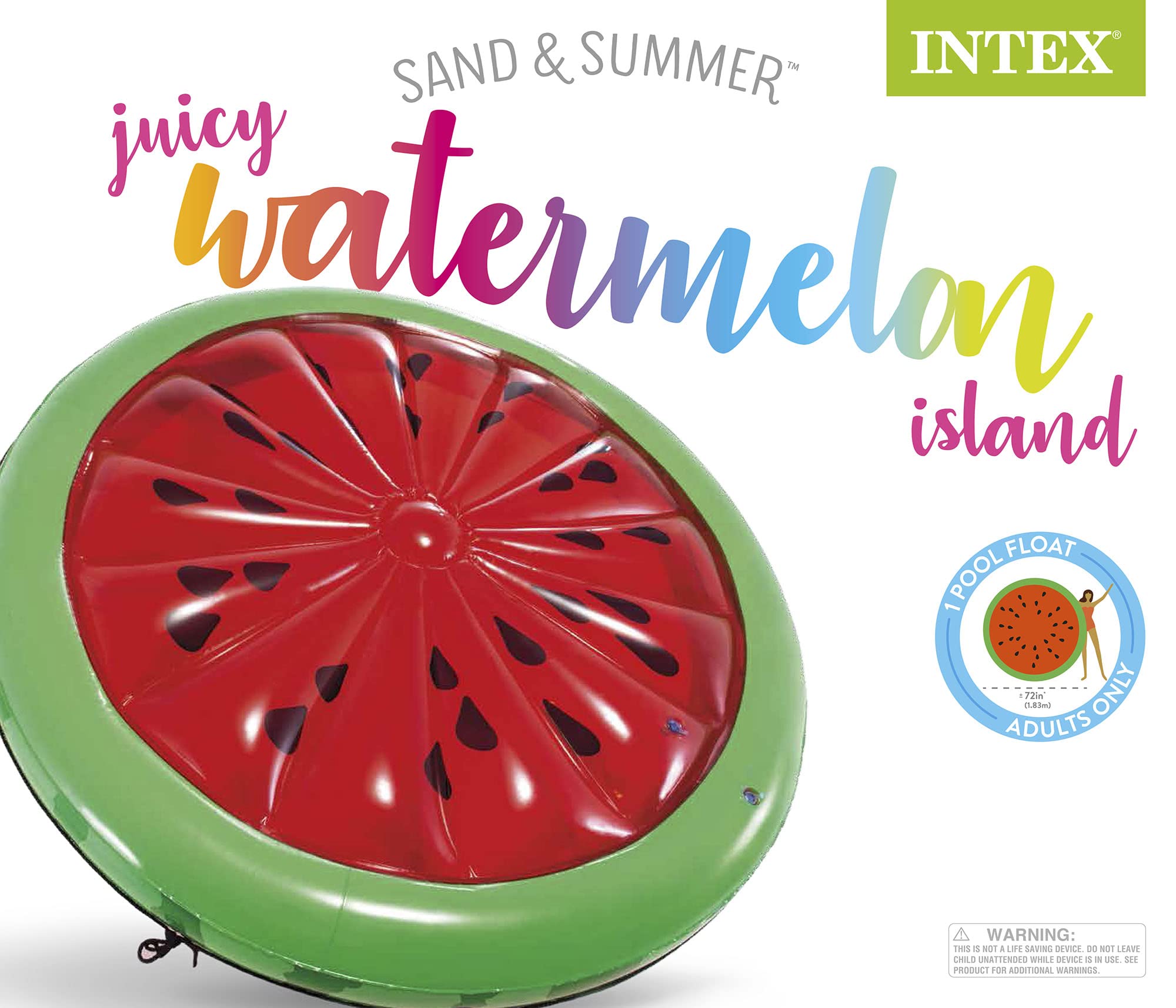 Intex Airbed Watermelon 6ft