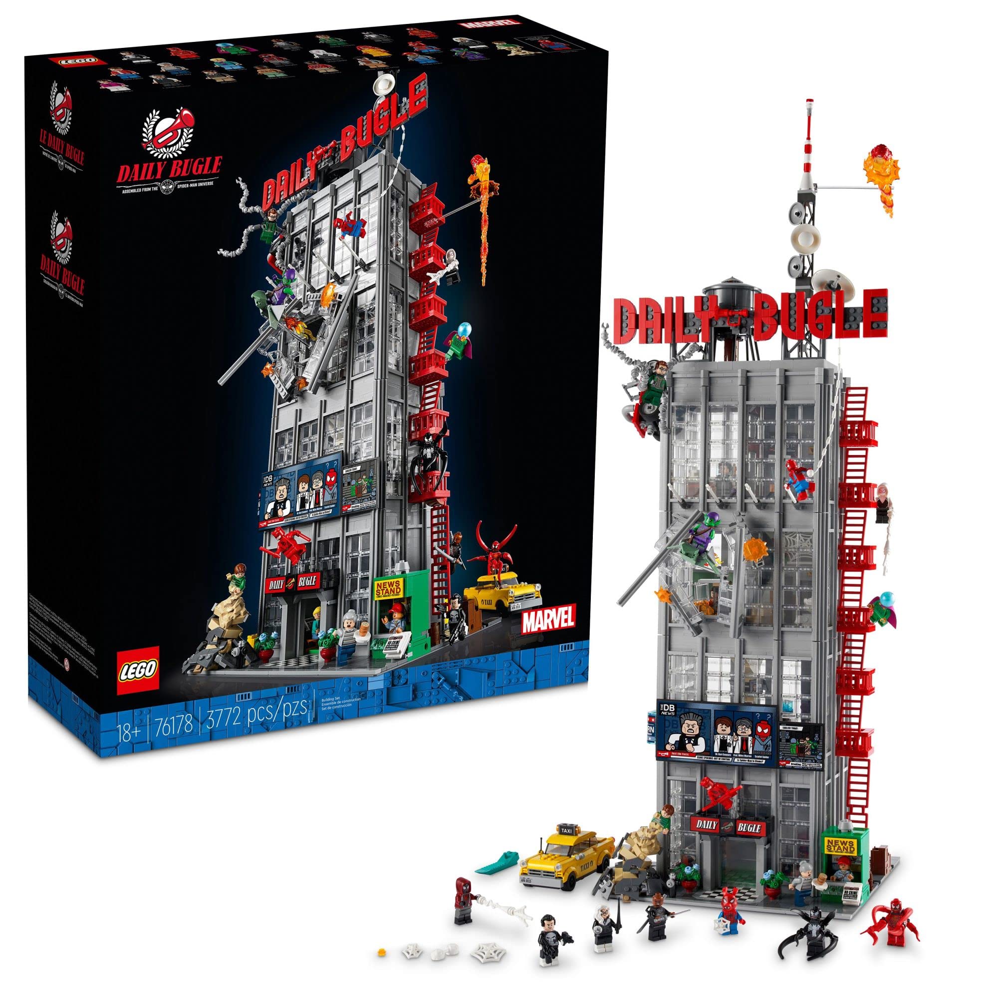 LEGO Marvel Spider-Man Daily Bugle 76178 (3,772 Pieces)
