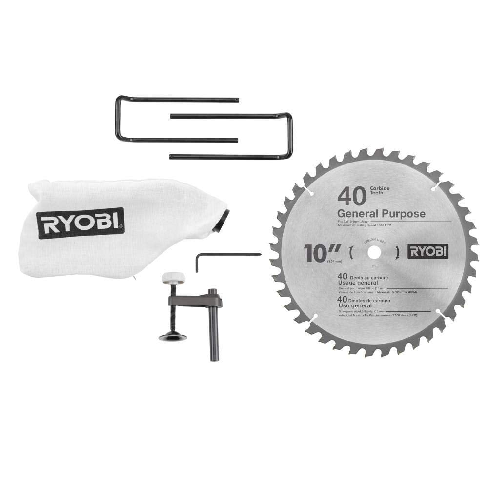 Ryobi 15 AMP 10 in. Corded Sliding Compound Miter Saw