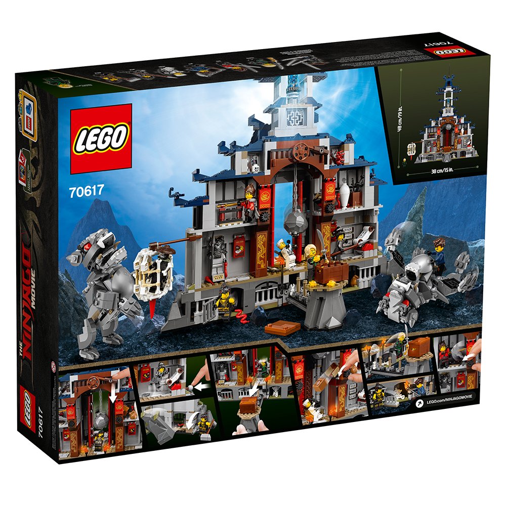 LEGO Ninjago Movie Temple Ultimate Ultimate Weapon 70617 (1403 Piece)