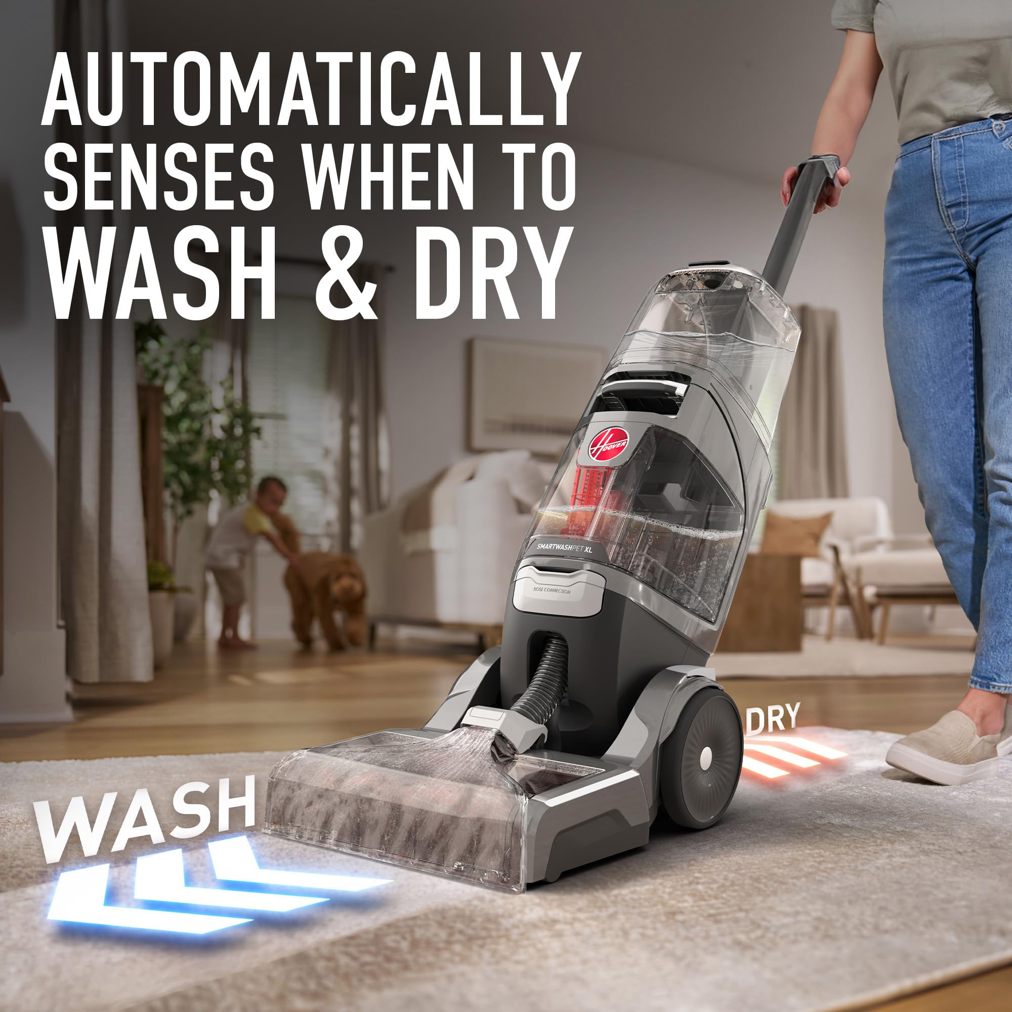 Hoover Smartwash Automatic Carpet Cleaner Machine