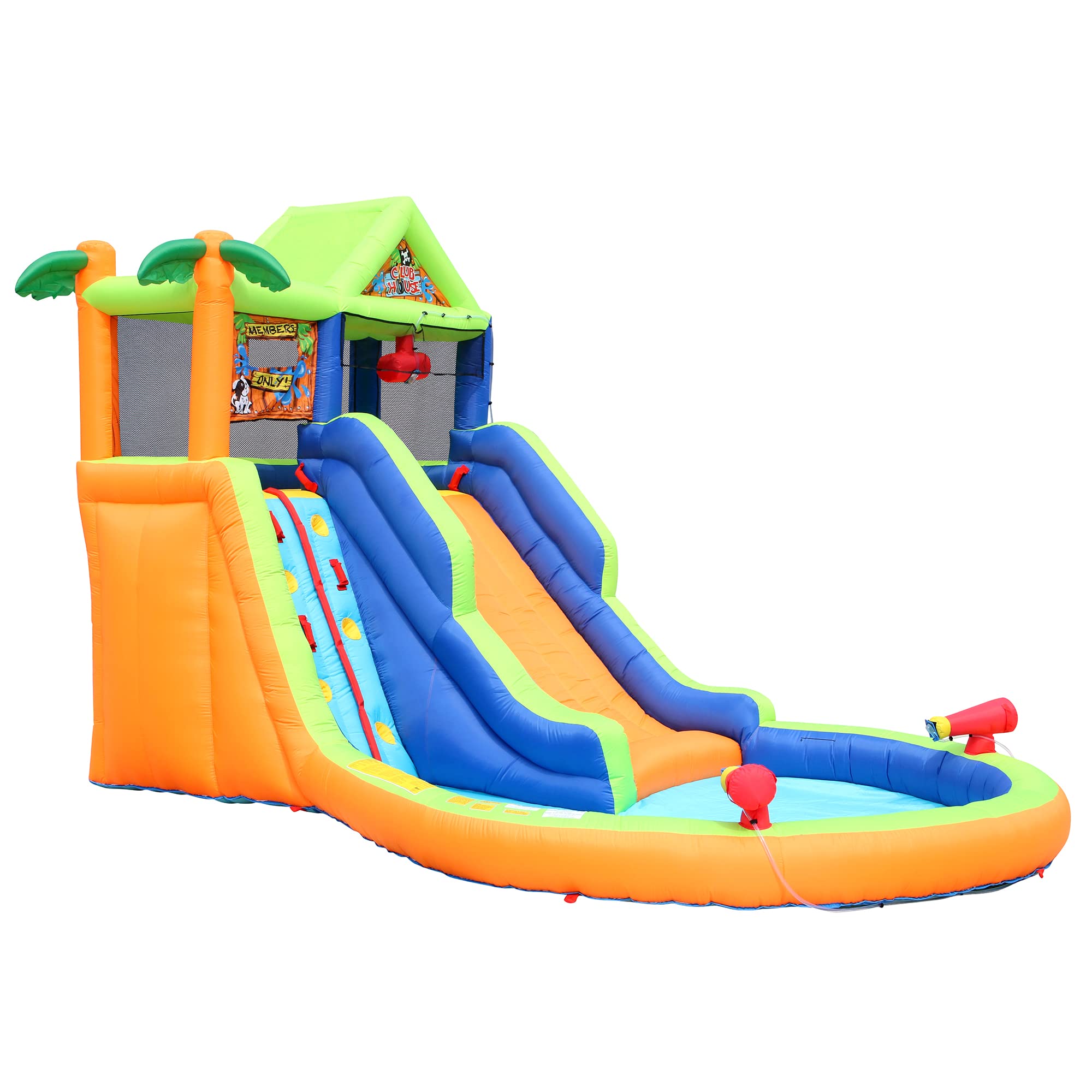 BANZAI Slide 'N Splash Clubhouse Water Park