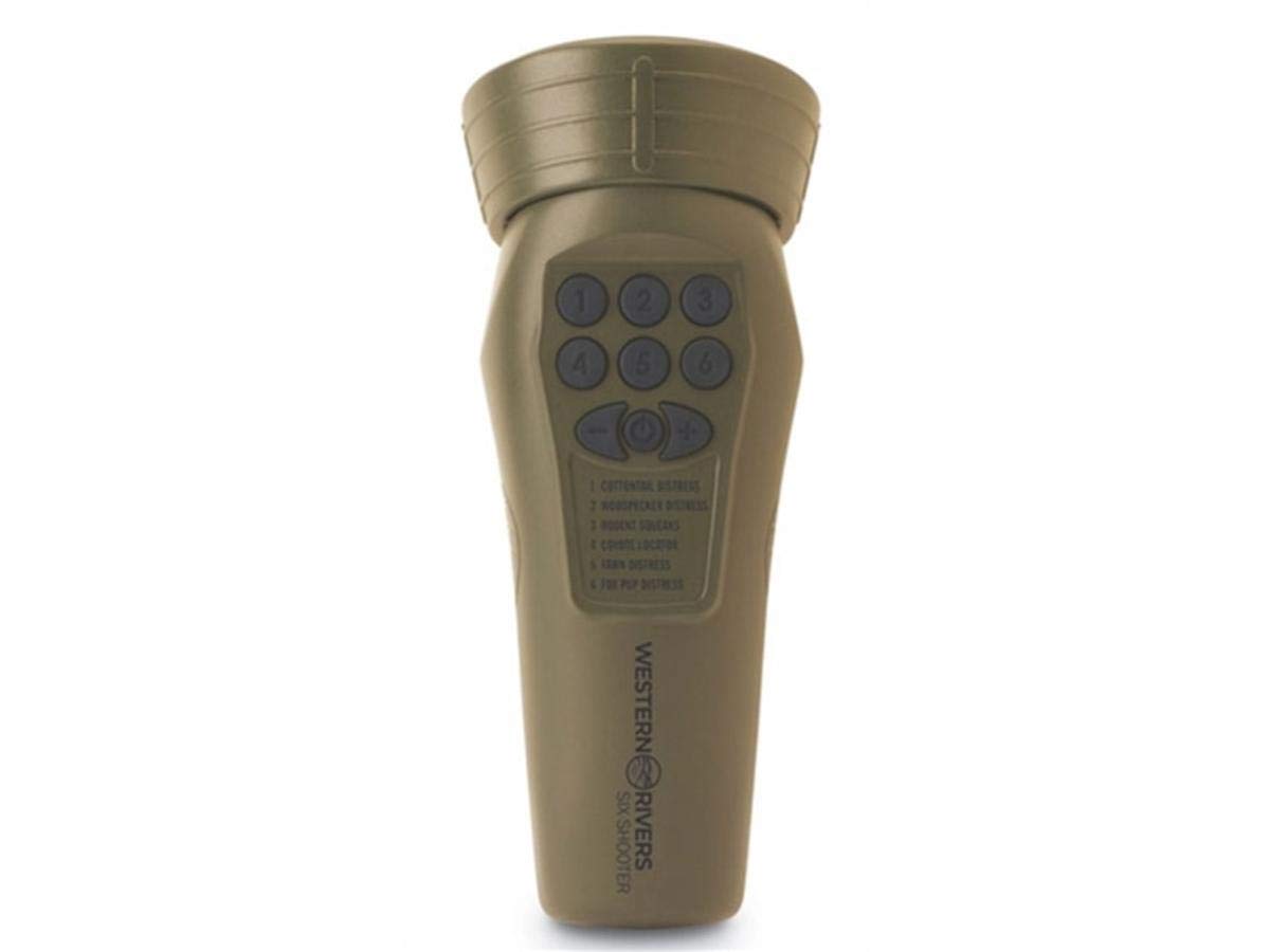 Western Rivers Mantis Six Shooter Compact Easy-to-Use Electronic Game Call