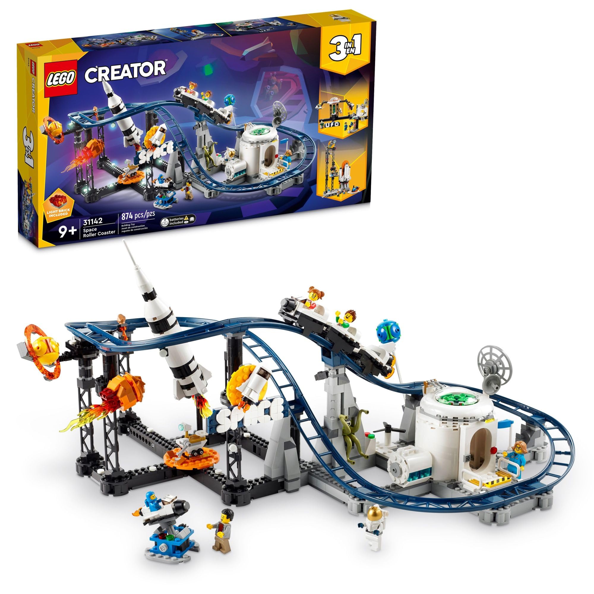 LEGO Creator Space Roller Coaster 31142