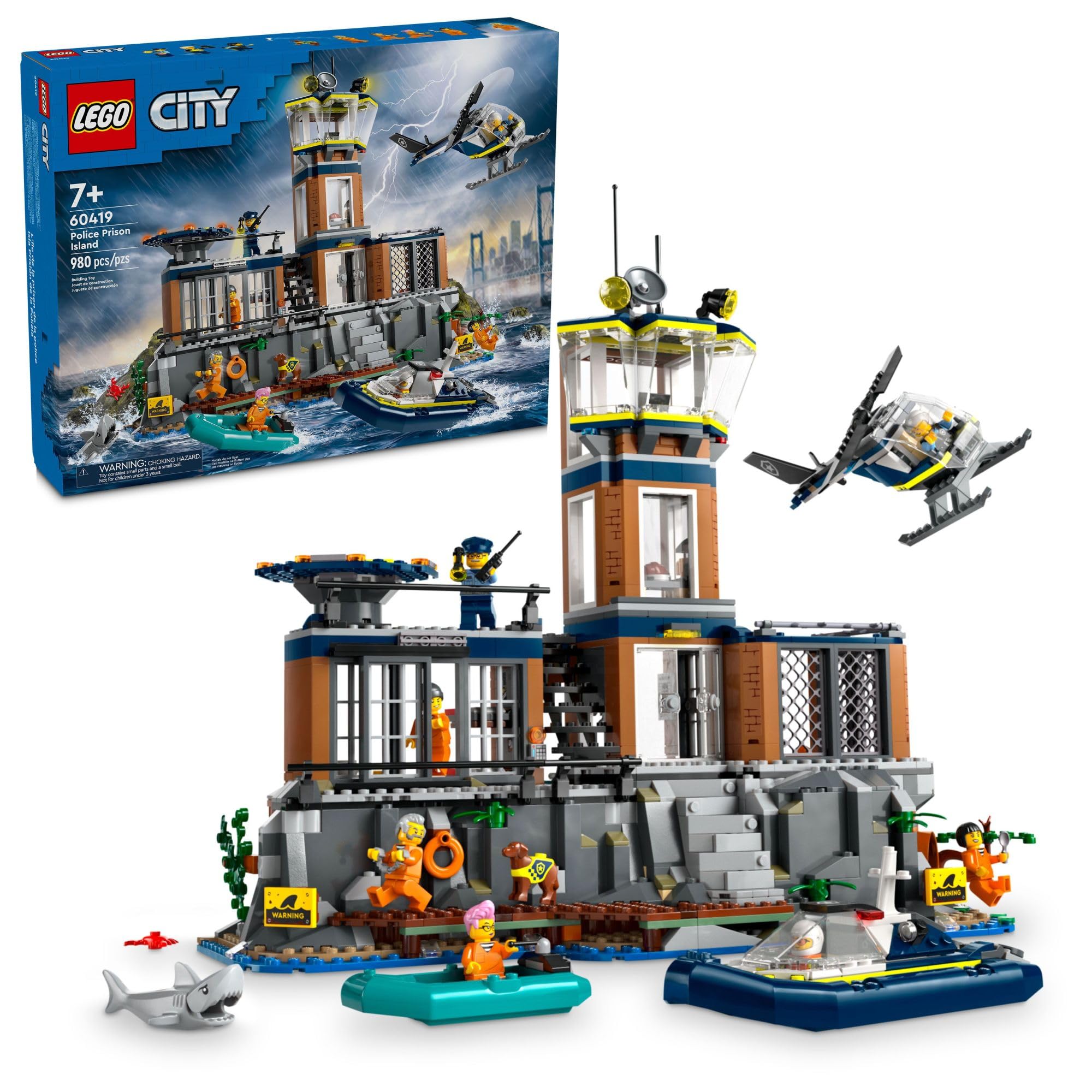 LEGO City Police Prison Island Building Set 60419
