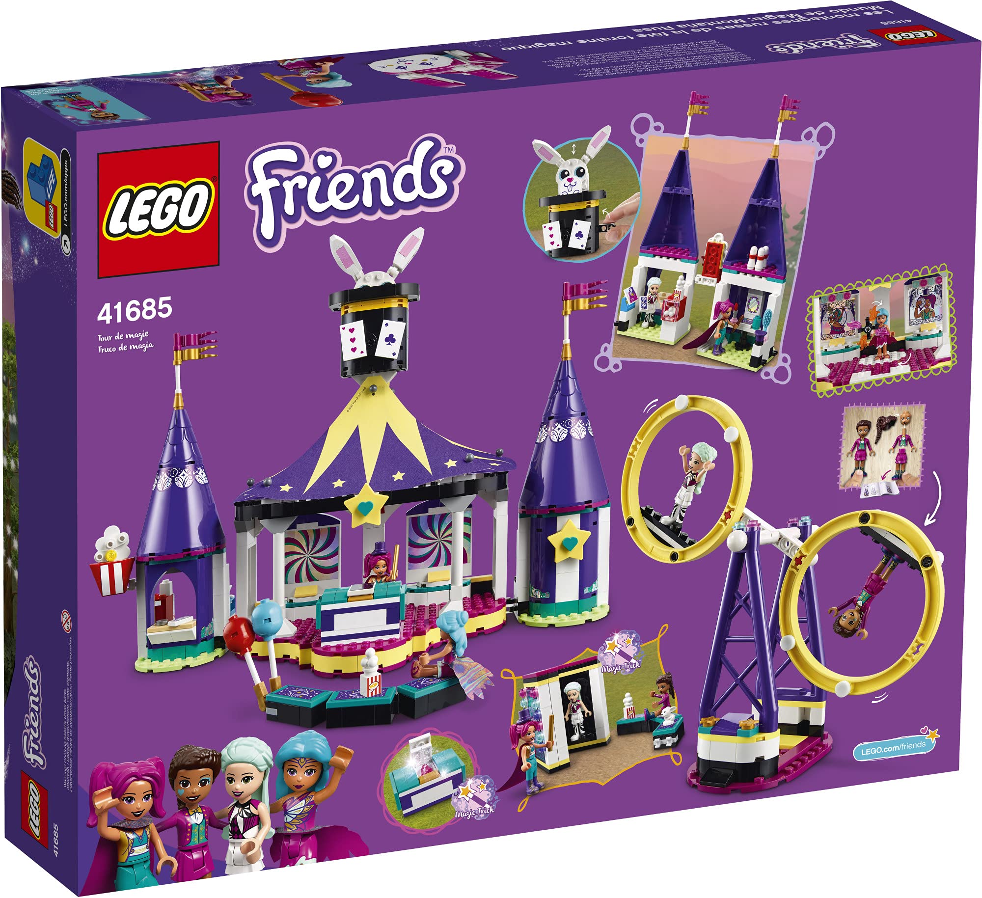 Lego Friends Magical Funfair Roller Coaster 41685 (974 Pieces)