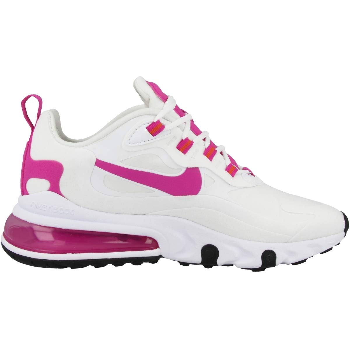 Nike Womens Air Max 270 React Casual Running Shoe Cj0619-100 Size 5