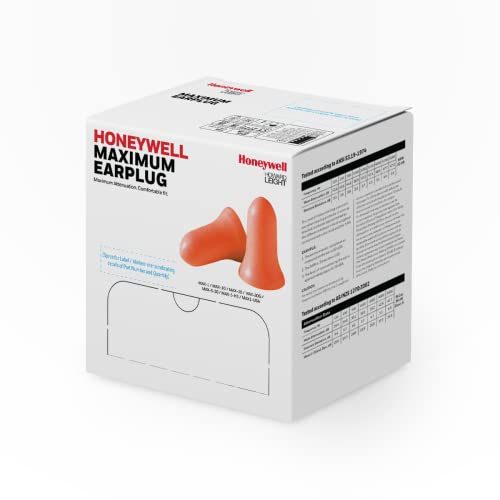 Howard Leight by Honeywell MAX Disposable Foam Earplugs