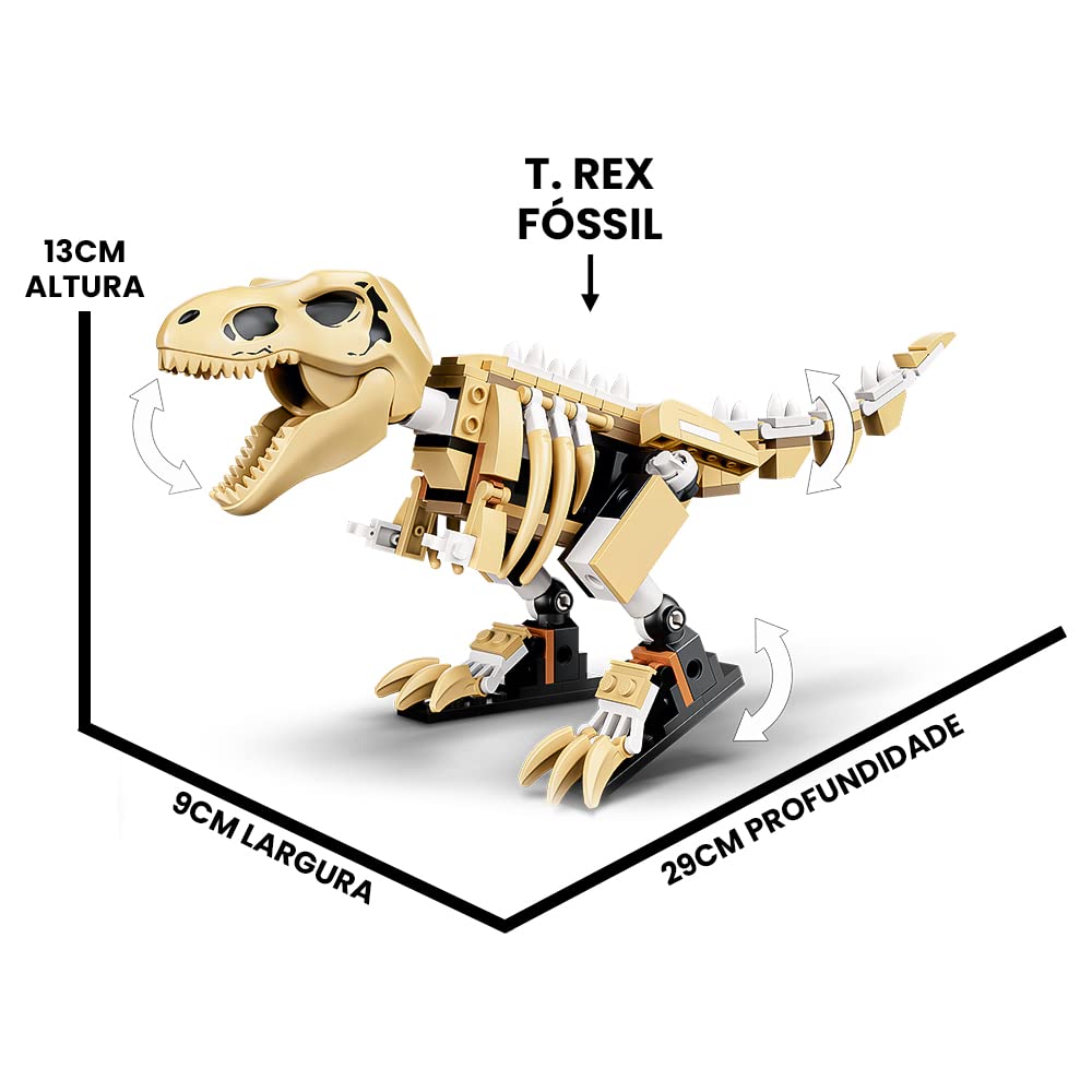 LEGO Jurassic World T. rex Dinosaur Fossil Exhibition 76940 (198 Pieces)