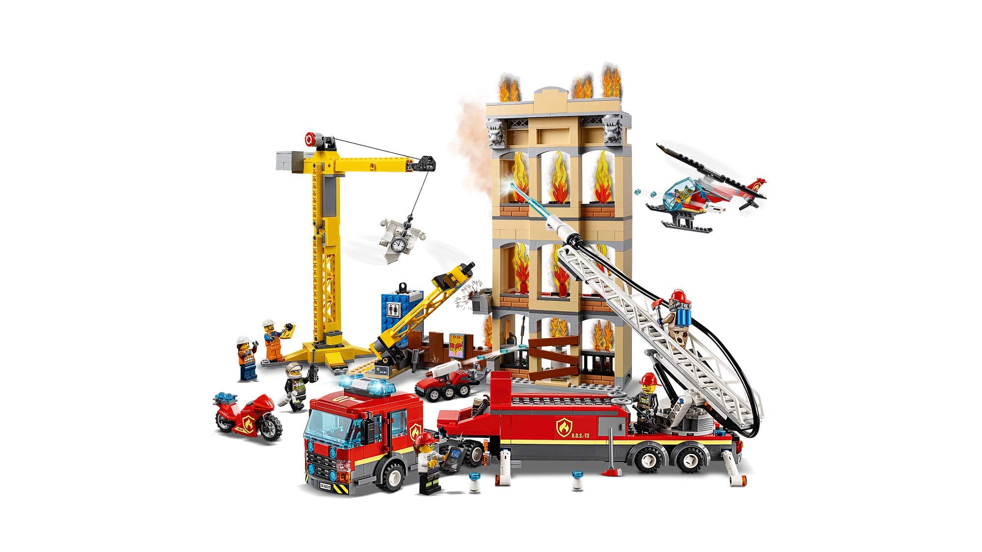 LEGO City Downtown Fire Brigade 60216 (943 Pieces)