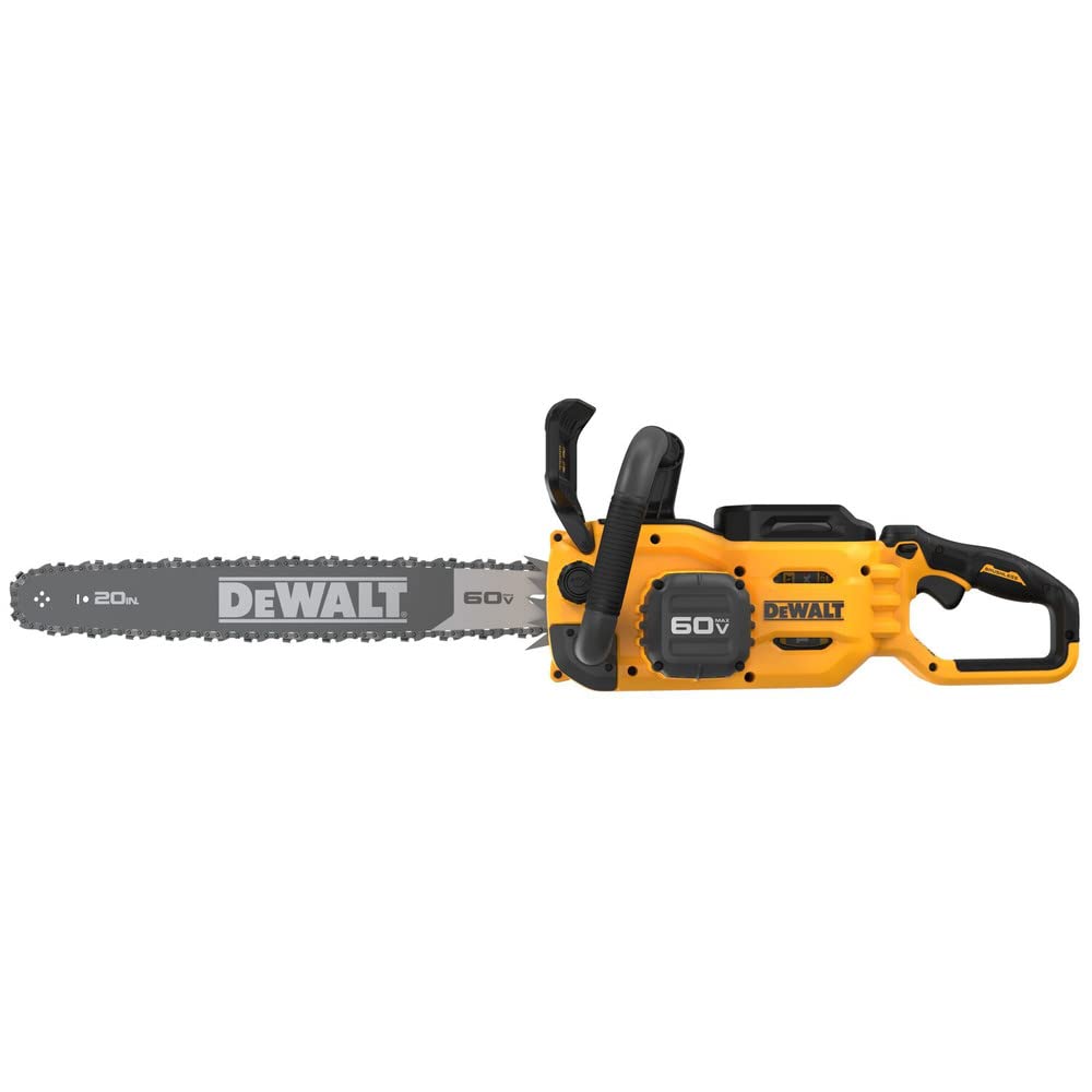DEWALT 60V MAX Cordless Chainsaw Kit, 20 in., Battery & Charger Included (DCCS677Y1)