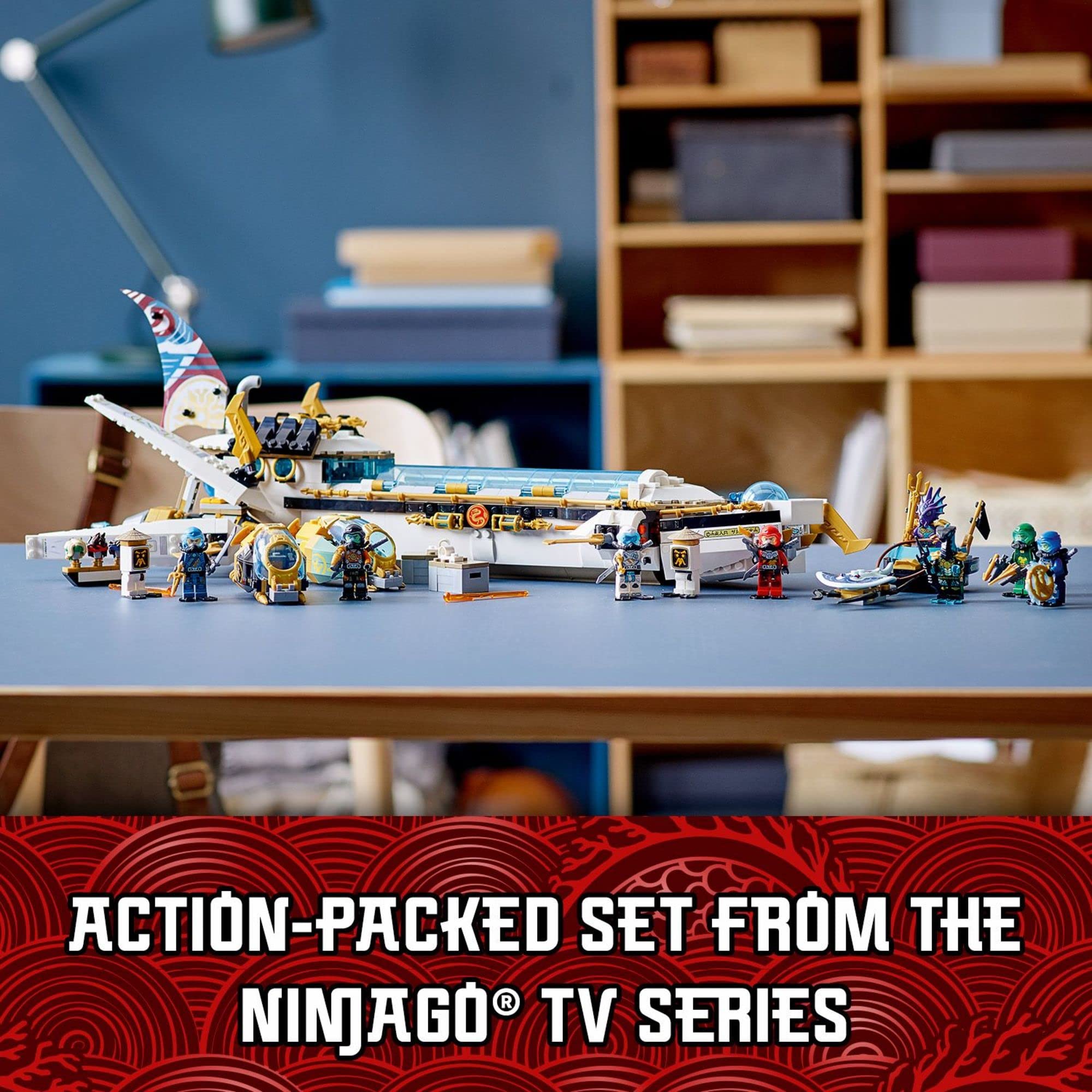 Lego Ninjago Hydro Bounty 71756 (1,159 Pieces)
