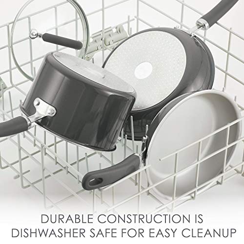 Rachael Ray Create Delicious Nonstick Cookware Induction Pots and Pans Set