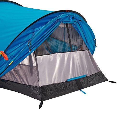 Quechua Waterproof Pop Up Camping Tent 2 Seconds Easy AIR II, 2 Man