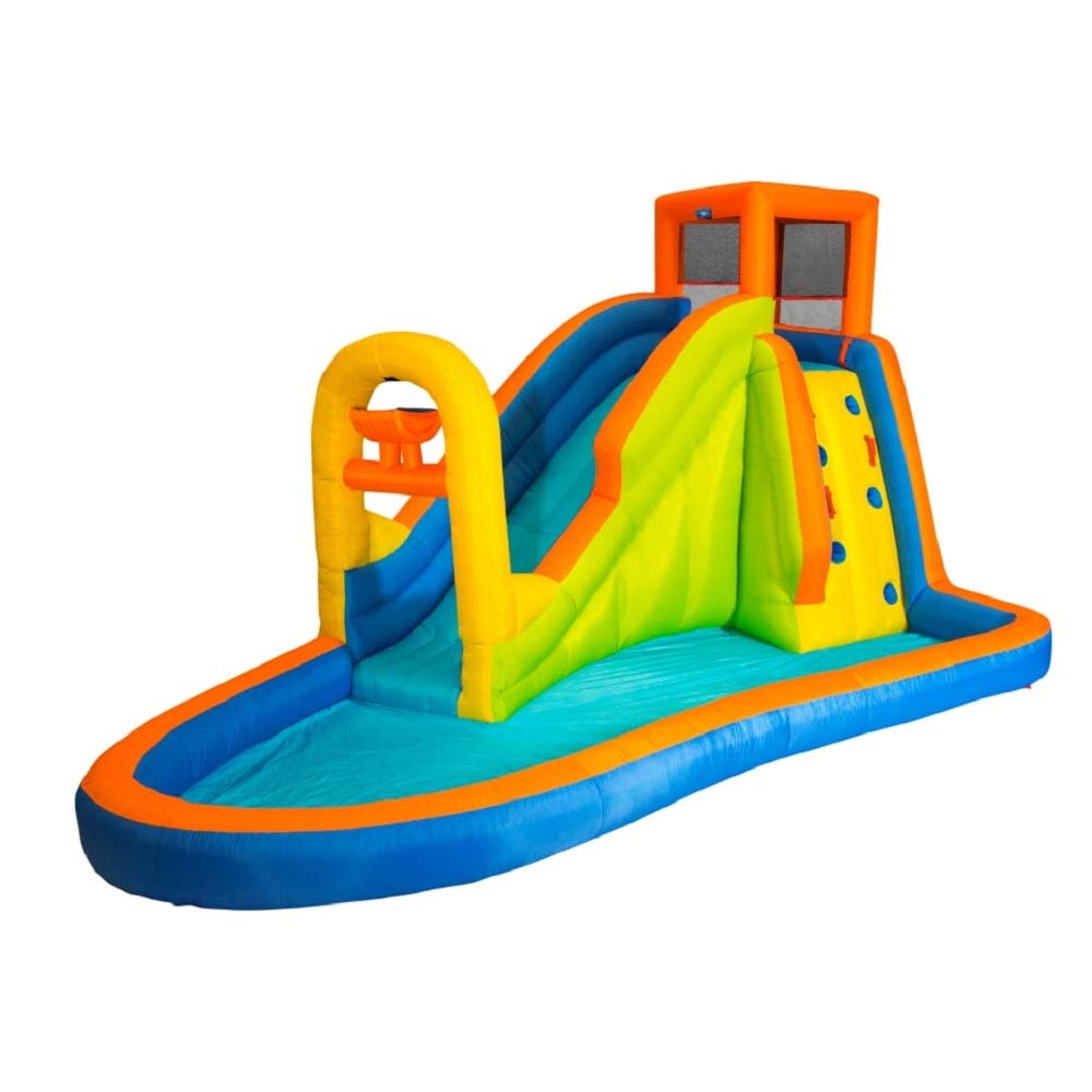 Banzai Plummet Falls Adventure Slide, Length: 14 ft 4 in, Width: 9 ft 6 in, Height: 8 ft