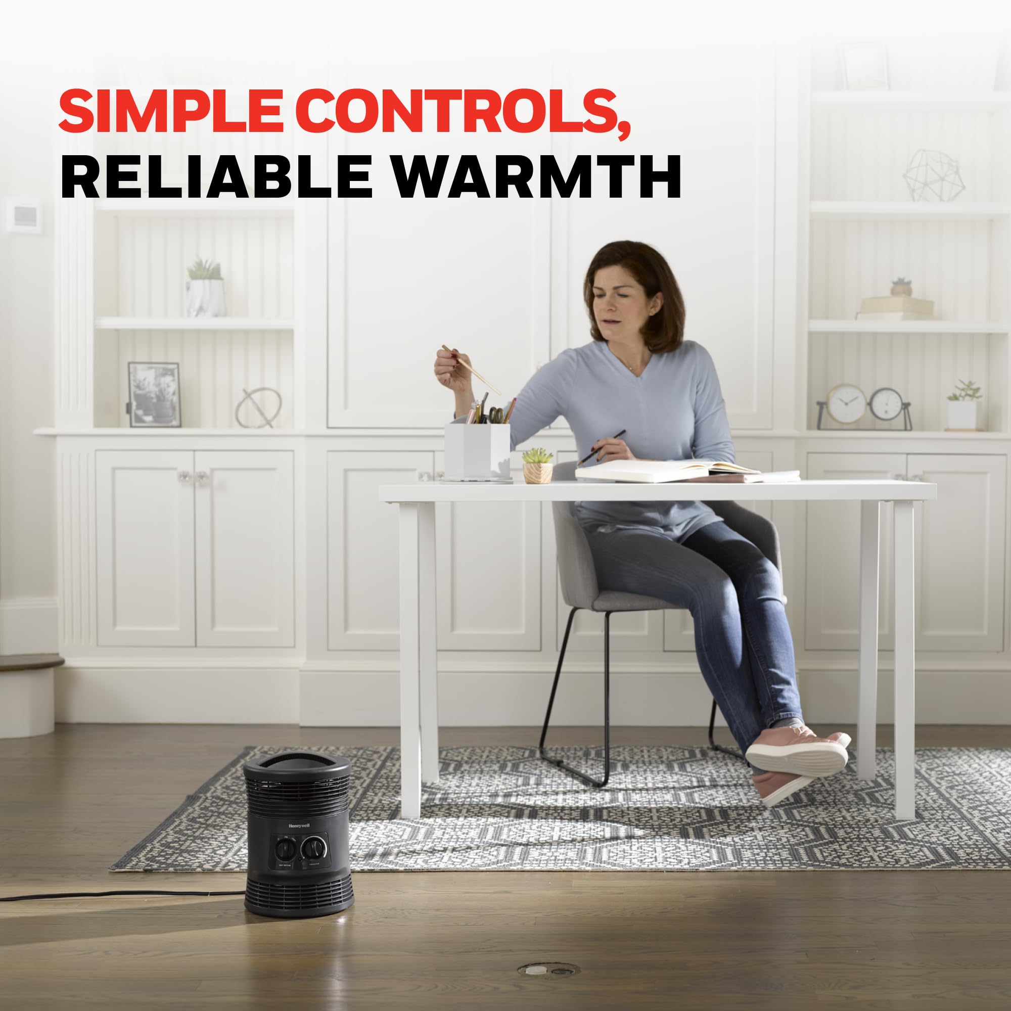 Honeywell HHF360V 360 Degree Surround Fan Forced Heater