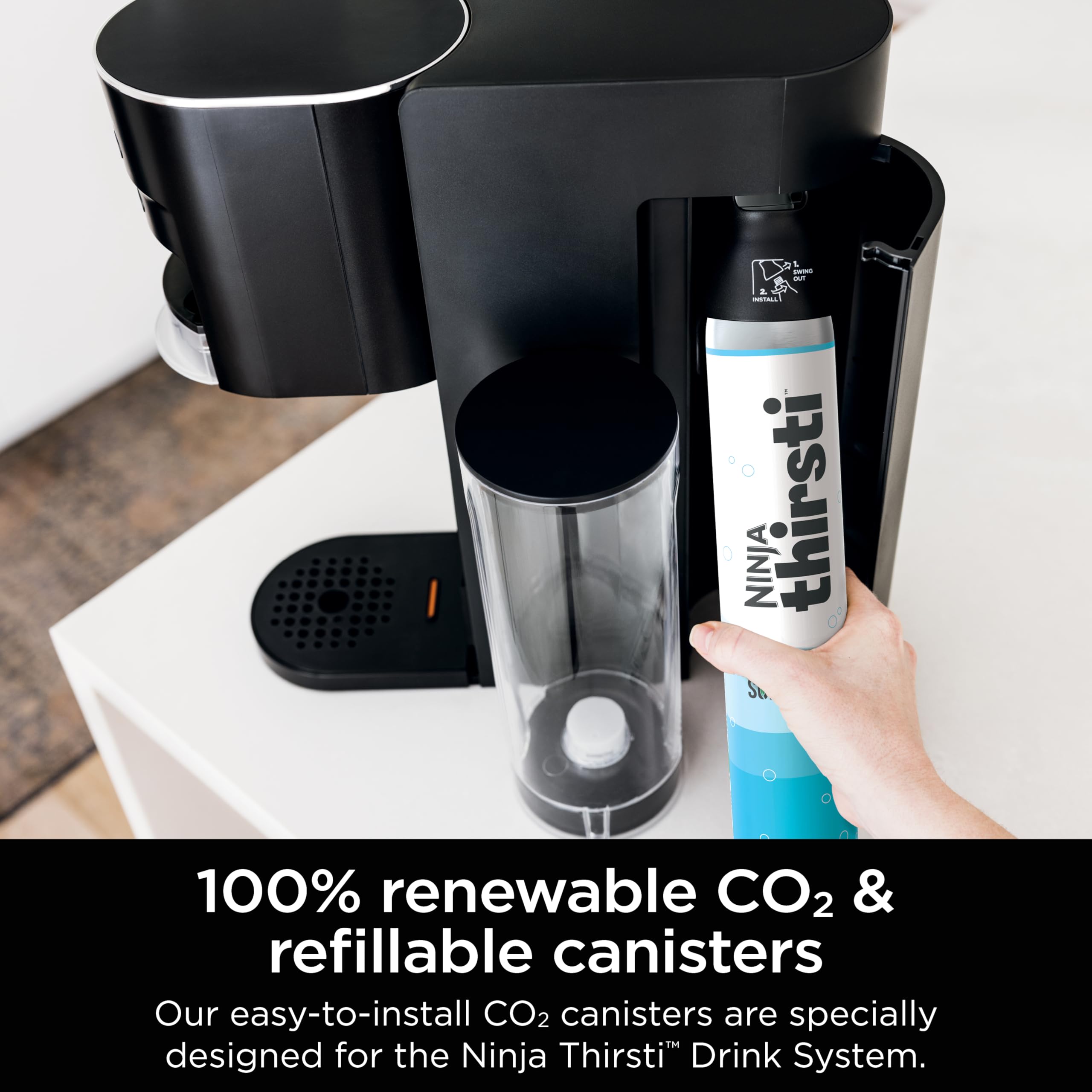 Ninja Thirsti Drink System, Soda Maker