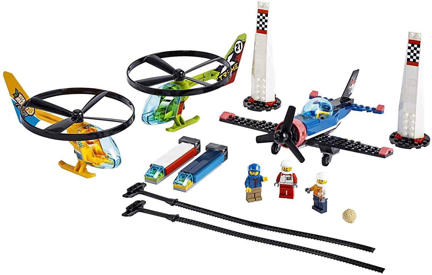 LEGO City Air Race 60260 Flying Helicopter (140 Pieces)