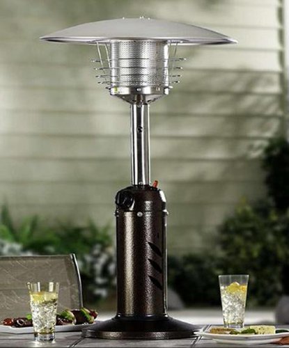 Hiland HLDS032-B Portable Table Top Patio Heater, 11,000 BTU