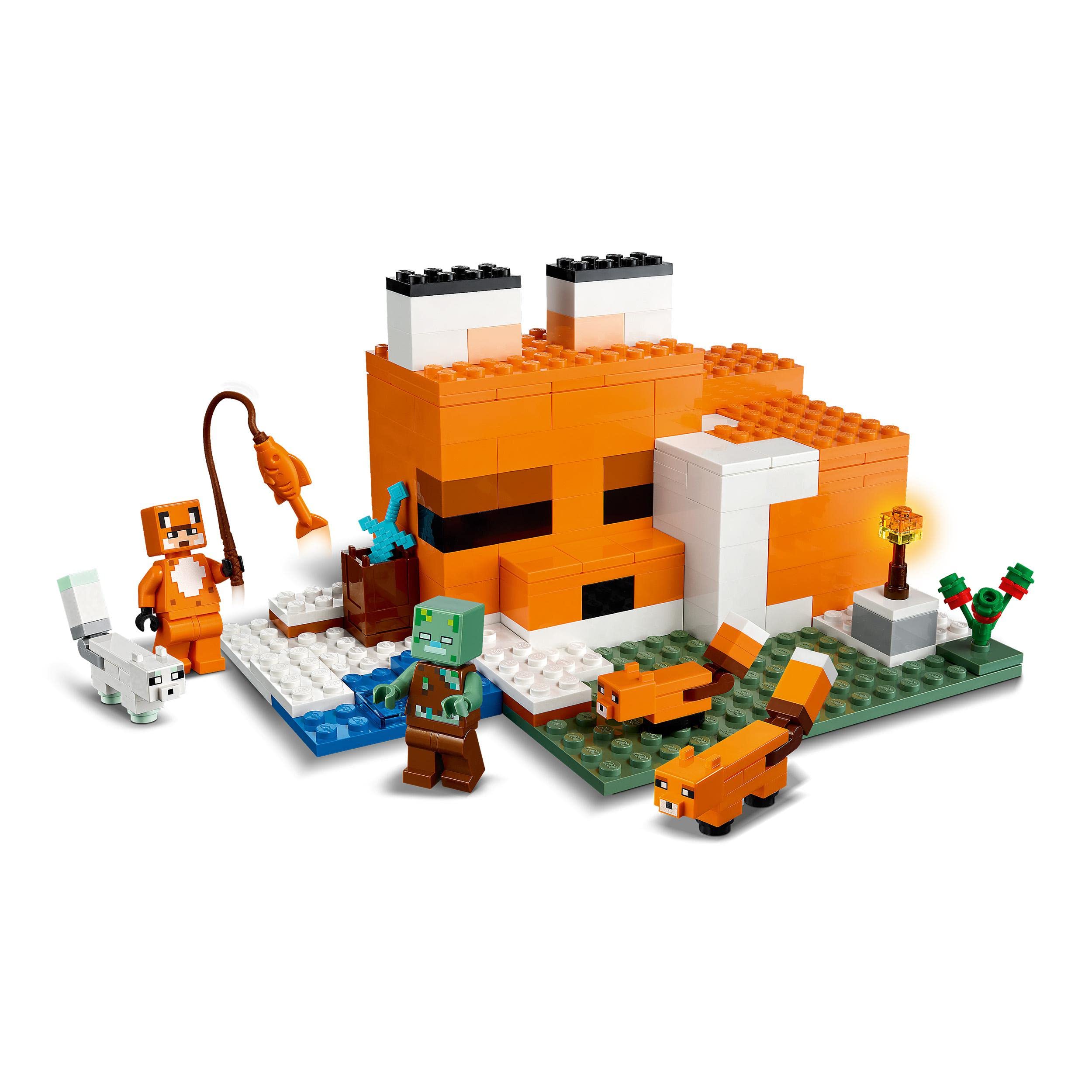 Lego 21178 Minecraft The Fox Lodge House