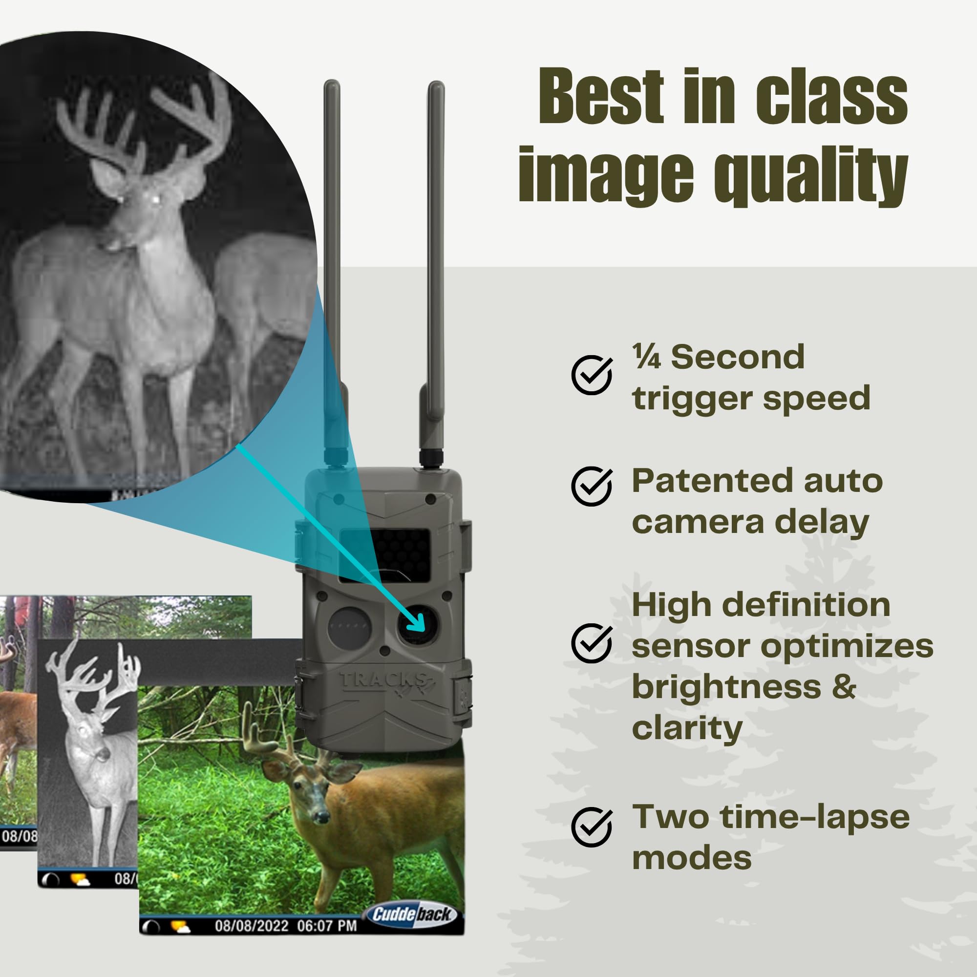 Cuddeback Tracks Trail Camera