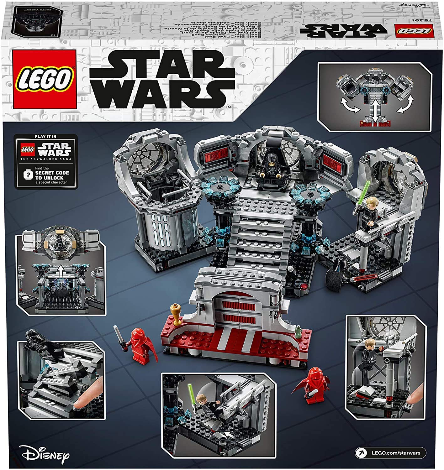 Star Wars Lego 75291 Death Star Final Duel (775 Pieces)