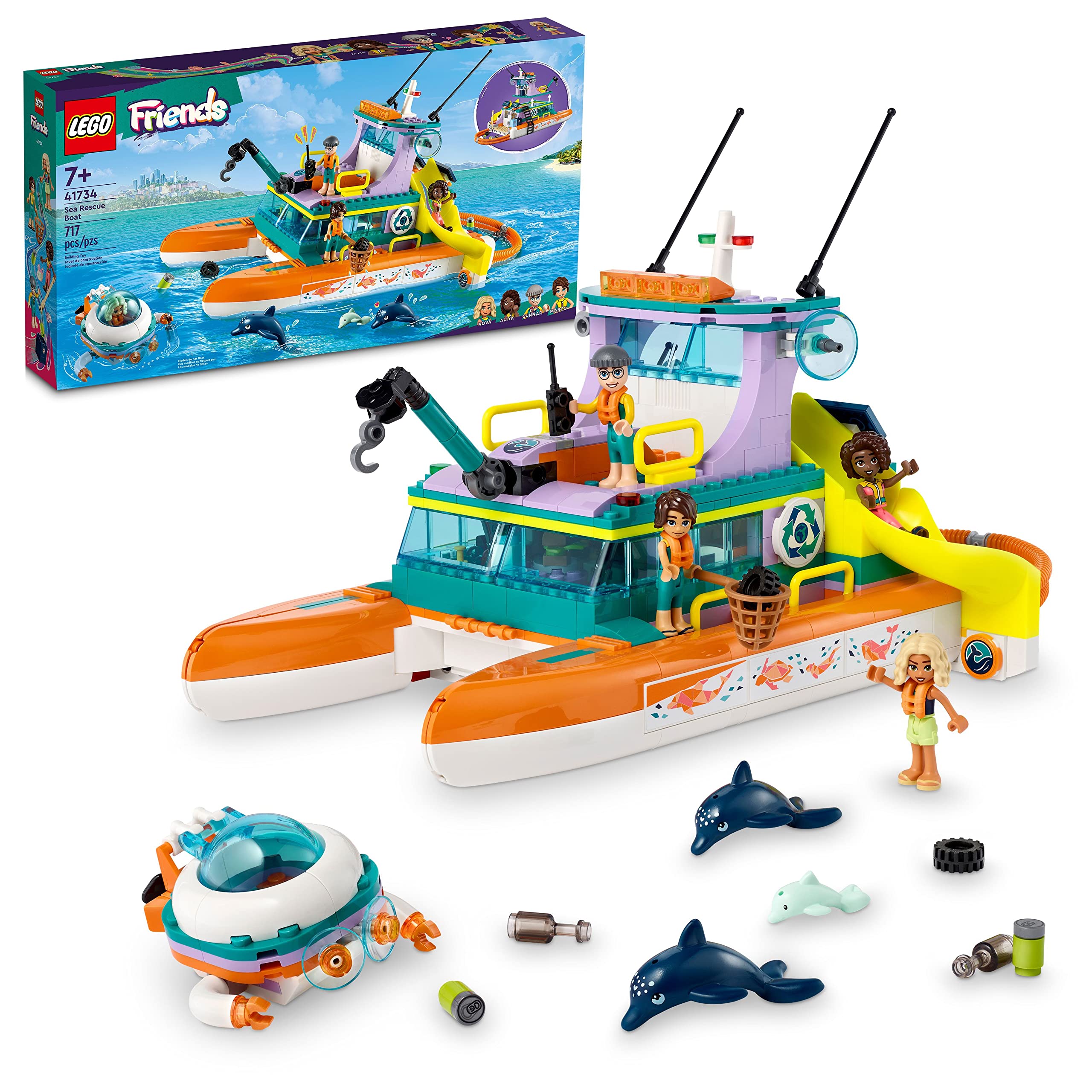 LEGO Friends Sea Rescue Boat 41734