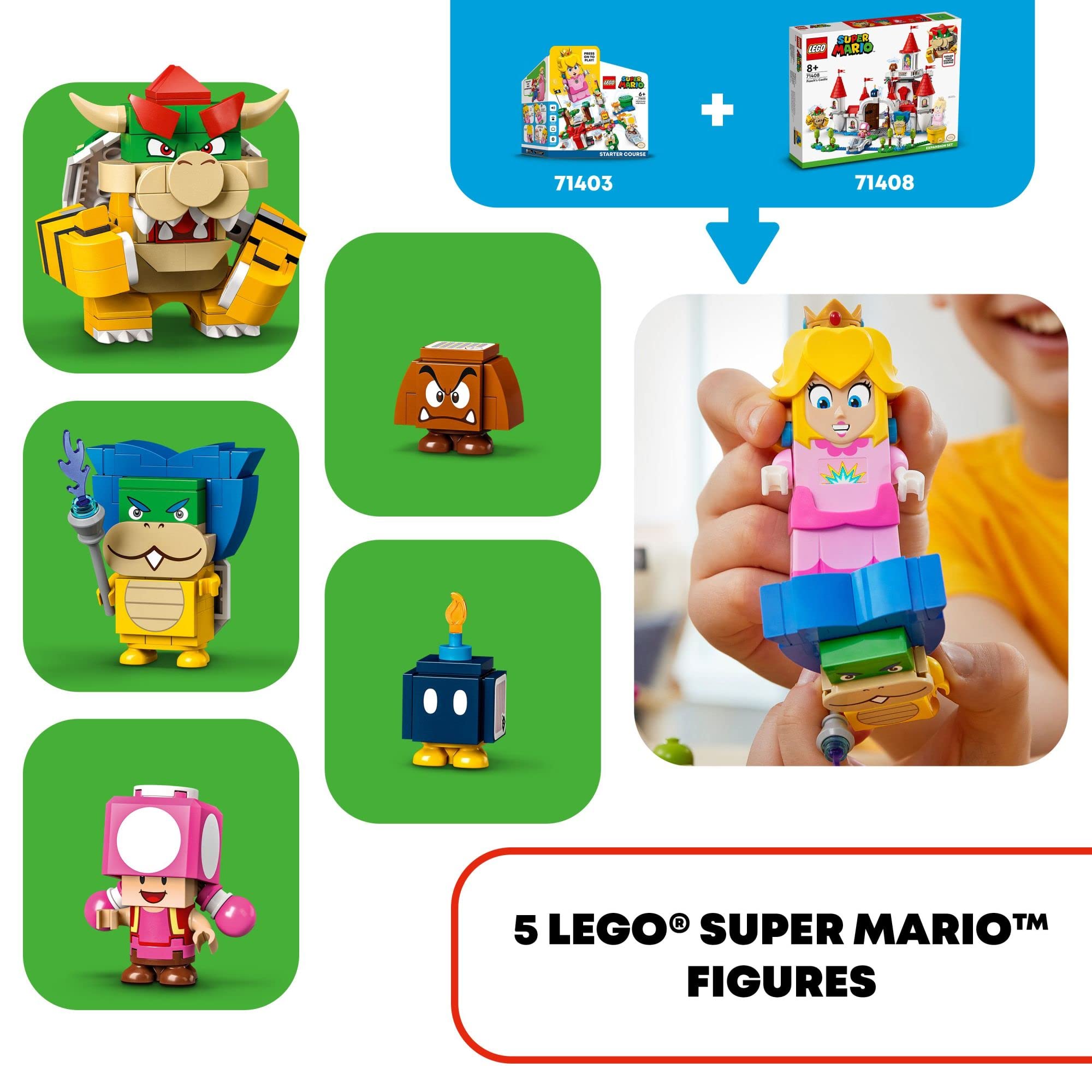 Lego Peach's Castle Expansion Set Super Mario