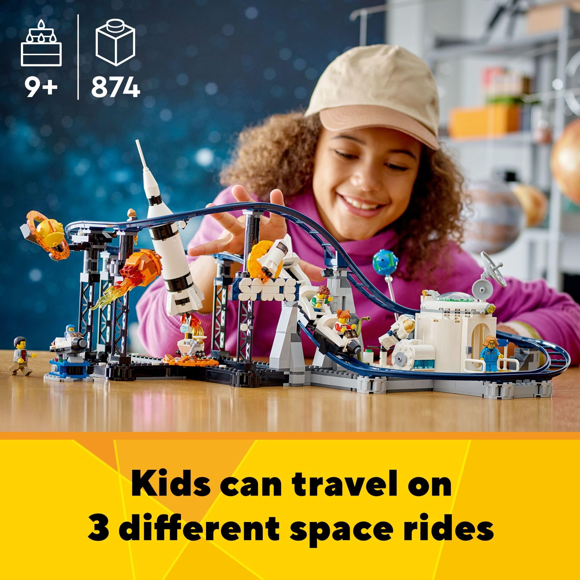 LEGO Creator Space Roller Coaster 31142