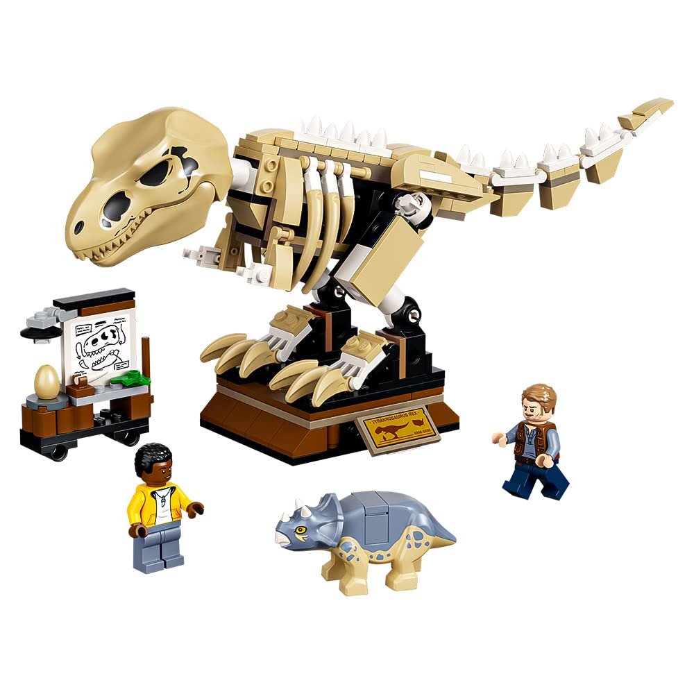 LEGO Jurassic World T. rex Dinosaur Fossil Exhibition 76940 (198 Pieces)