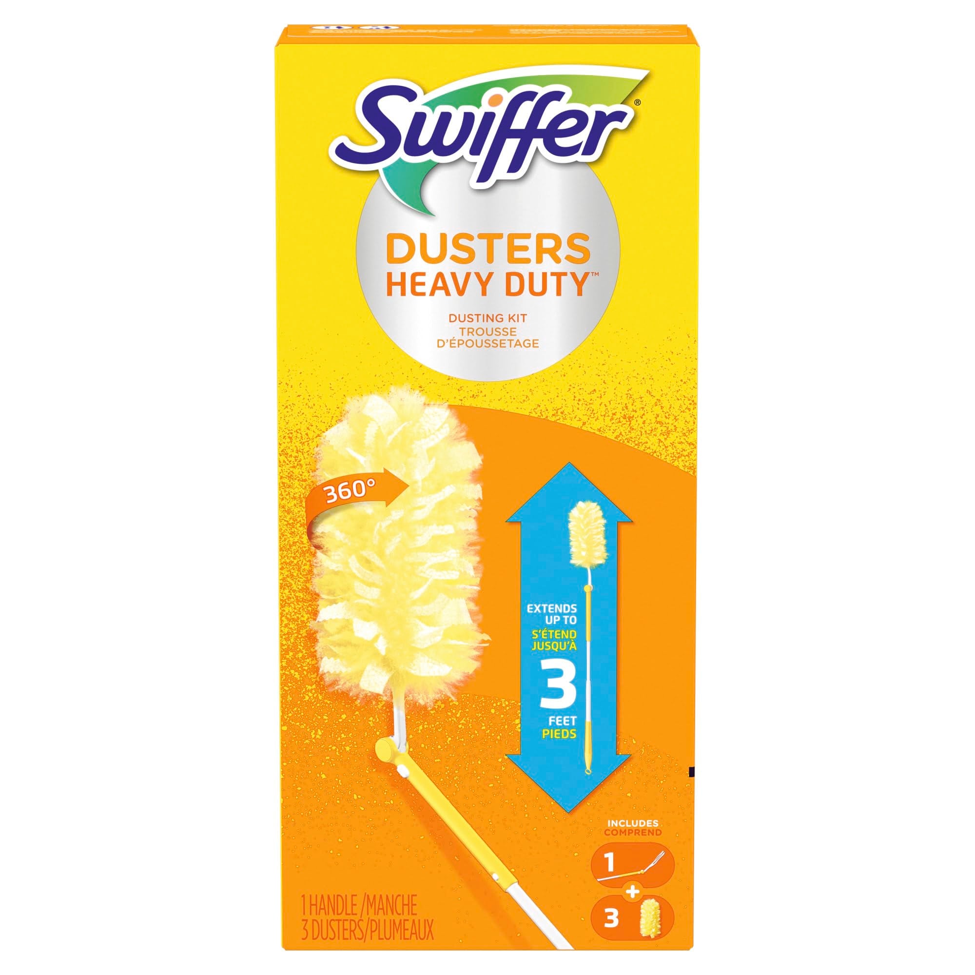 Swiffer® 360° Dusters Extender™ Kit, White