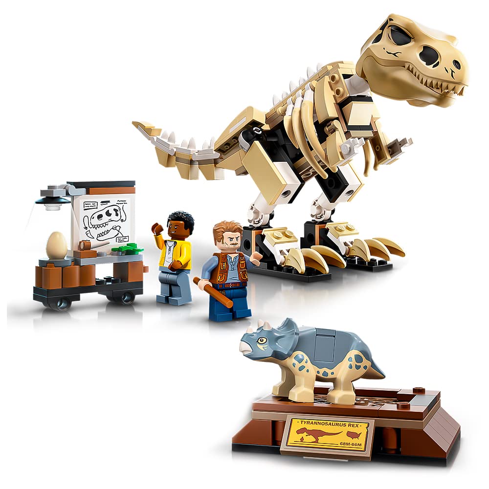 LEGO Jurassic World T. rex Dinosaur Fossil Exhibition 76940 (198 Pieces)