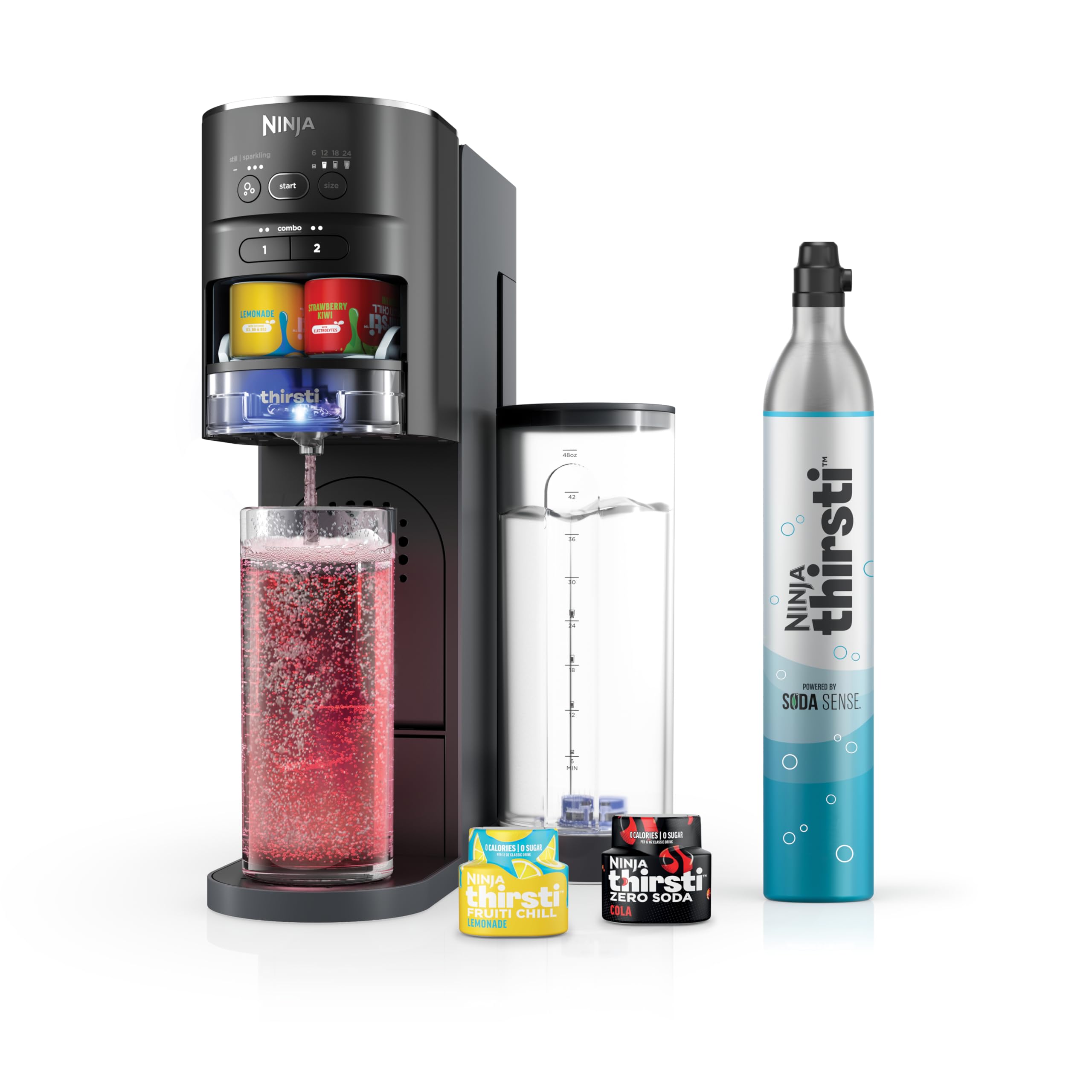 Ninja Thirsti Drink System, Soda Maker
