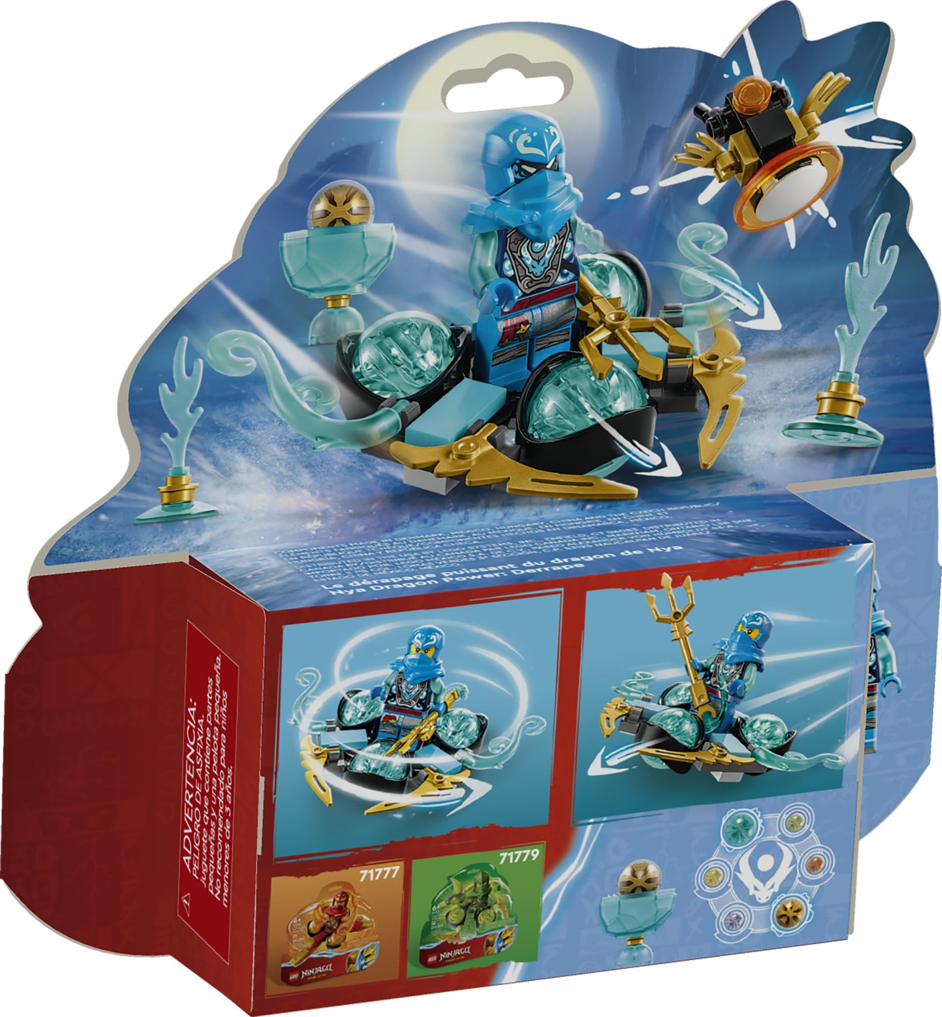 LEGO NINJAGO NYA’s Dragon Power Spinjitzu Drift 71778