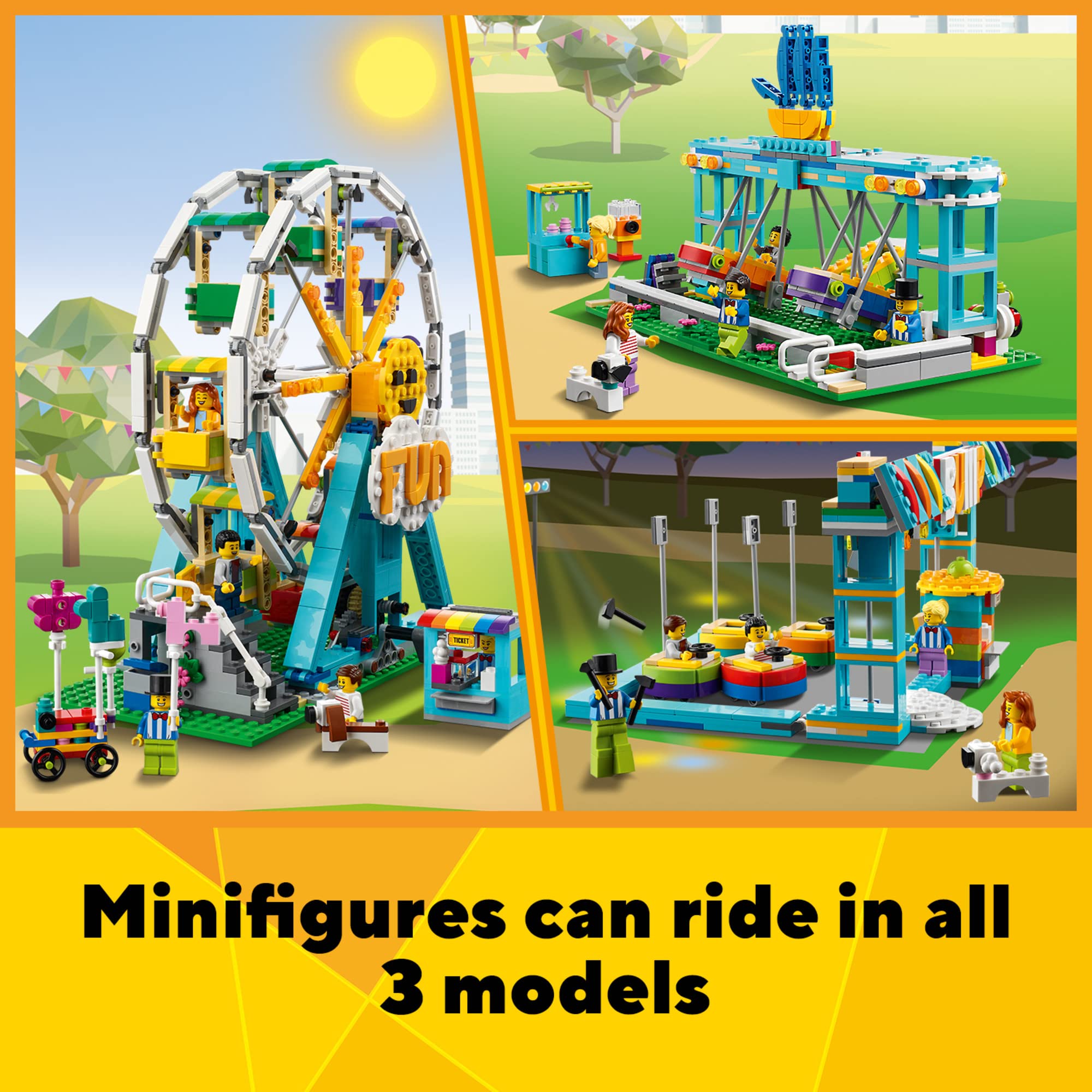 Lego Creator 3in1 Ferris Wheel 31119 (1,002 Pieces)