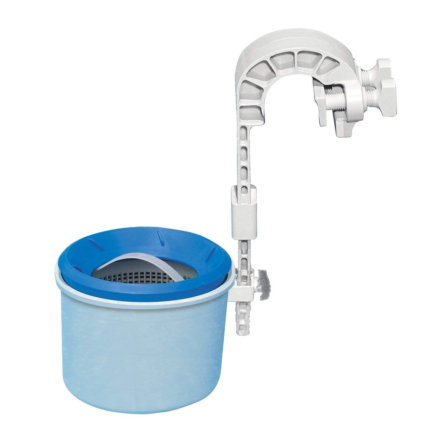 Intex Deluxe Wall Mounted Pool Surface Automatic Skimmer with Removable Strainer