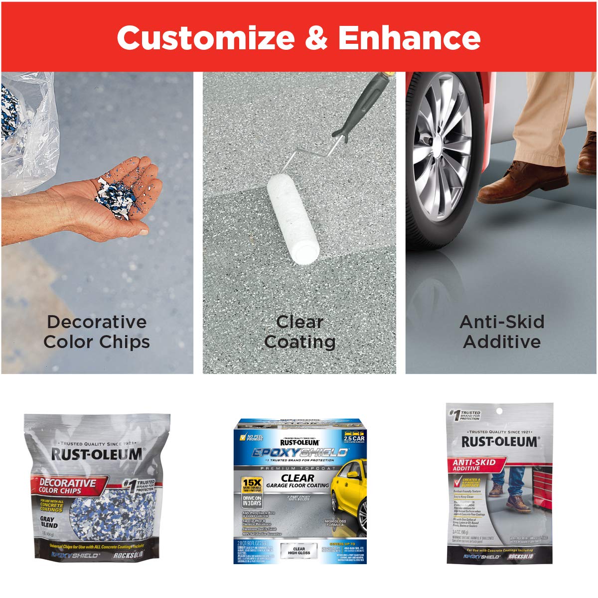 Rust-Oleum EPOXYSHIELD Garage Floor Coating