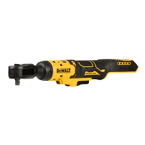 DEWALT ATOMIC 20V MAX Cordless Ratchet, Brushless 3/8 in Tool Only (DCF513B)