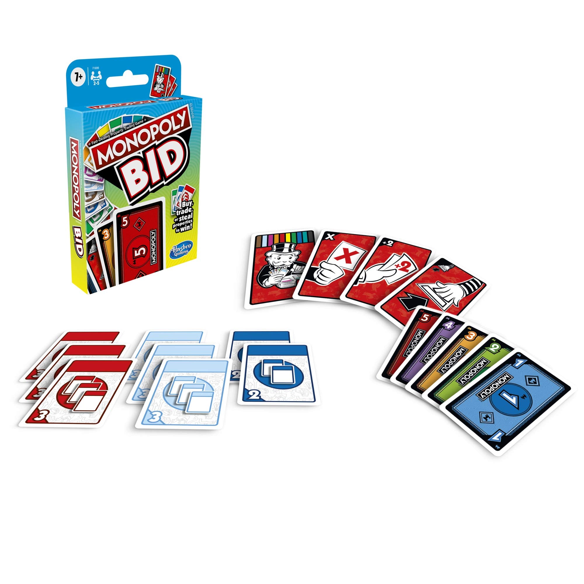 Monopoly Bid Game Card Game