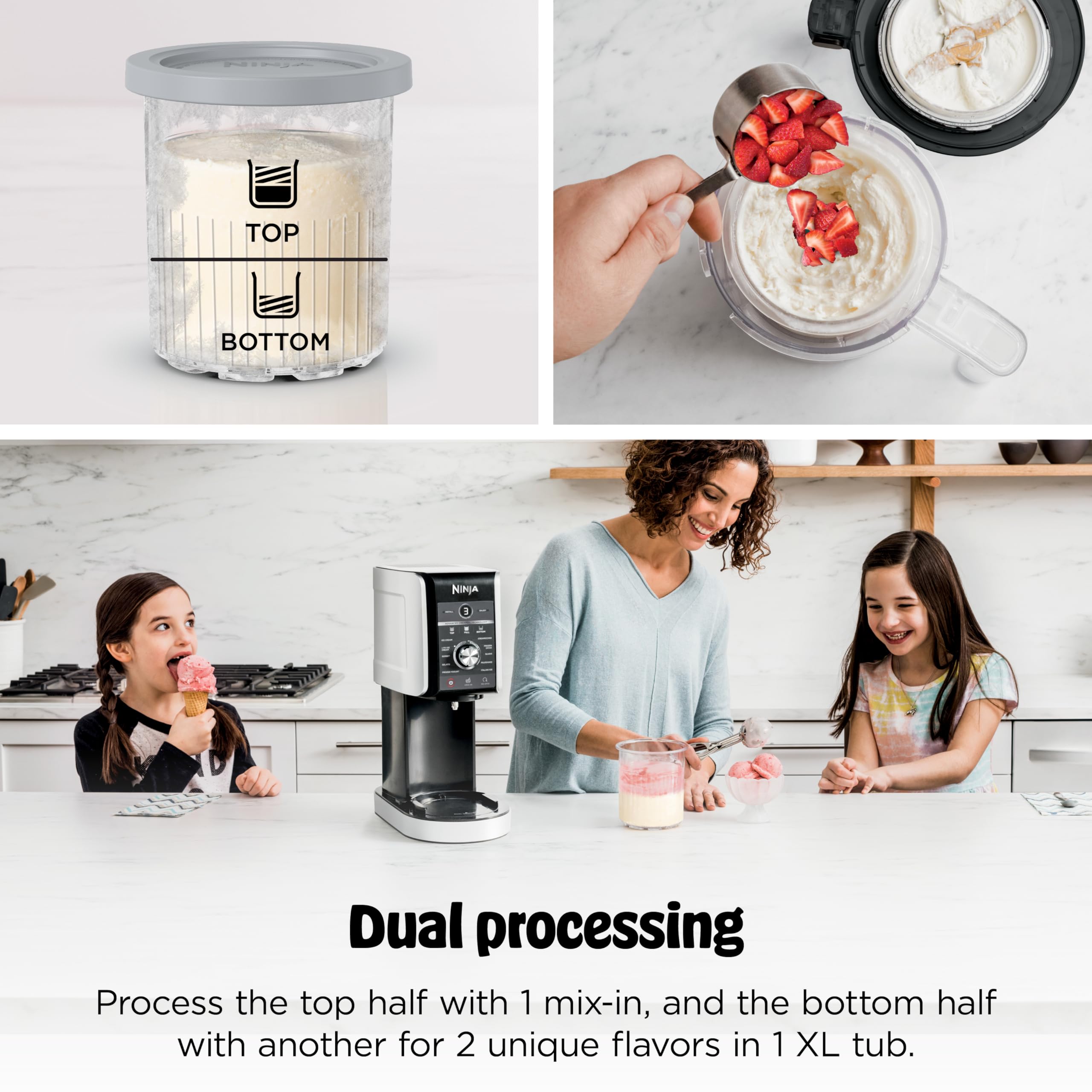 Ninja CREAMi Deluxe Ice Cream & Frozen Treat Maker 11 in 1